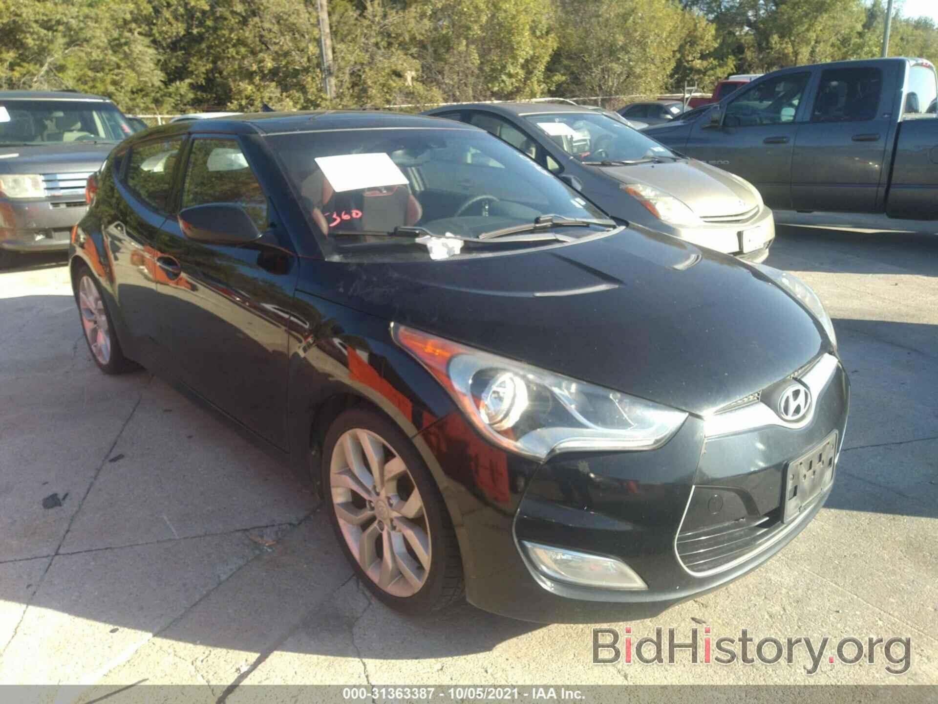 Фотография KMHTC6AD1CU068647 - HYUNDAI VELOSTER 2012