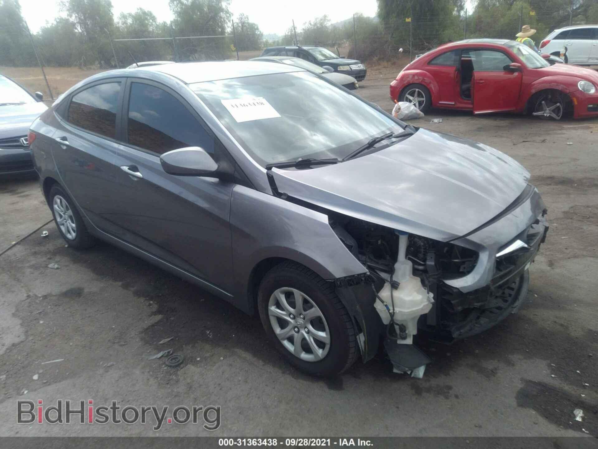 Photo KMHCT4AE7EU709588 - HYUNDAI ACCENT 2014