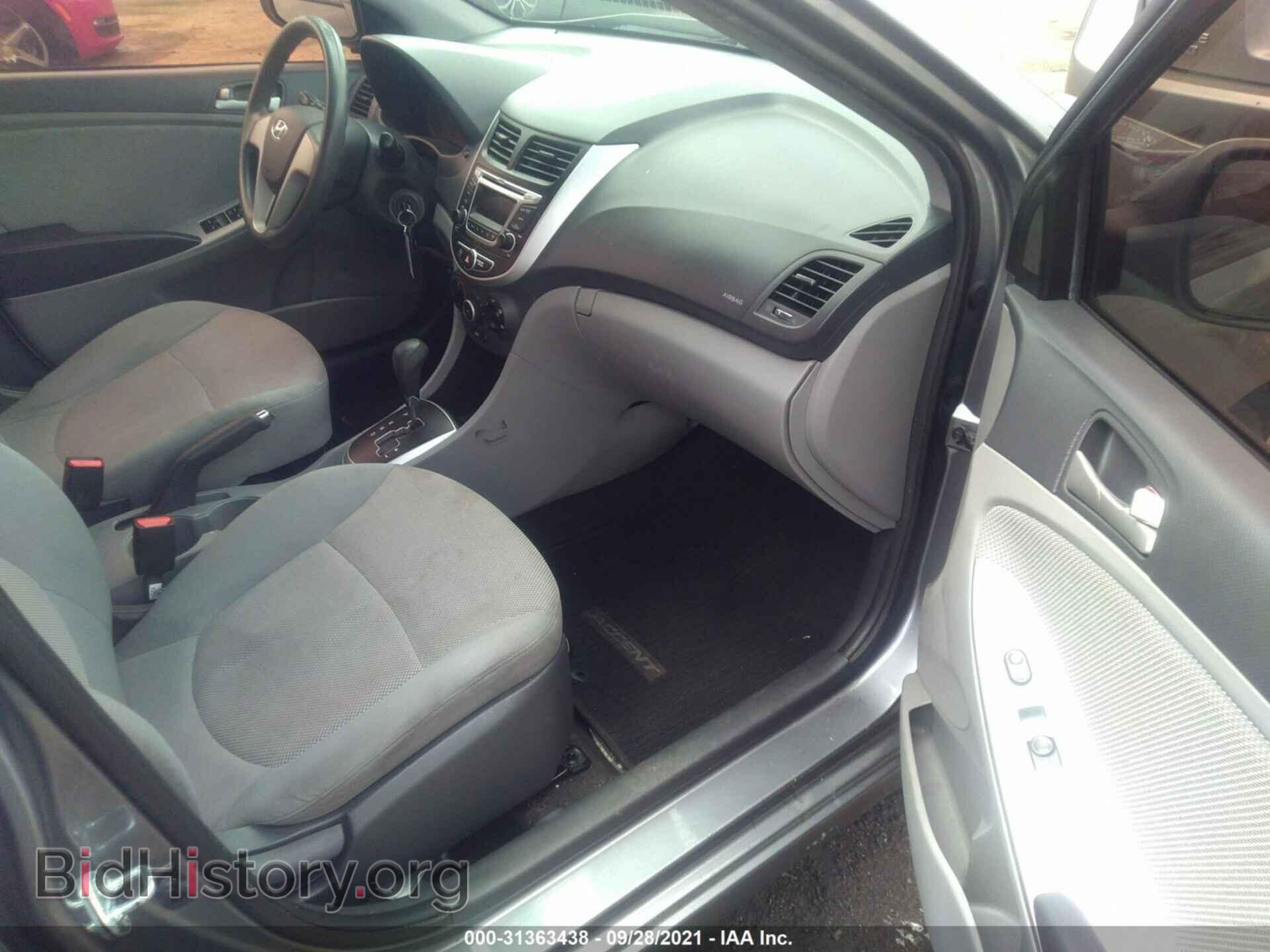 2014 HYUNDAI ACCENT - VIN: KMHCT4AE7EU709588 - Фото 5
