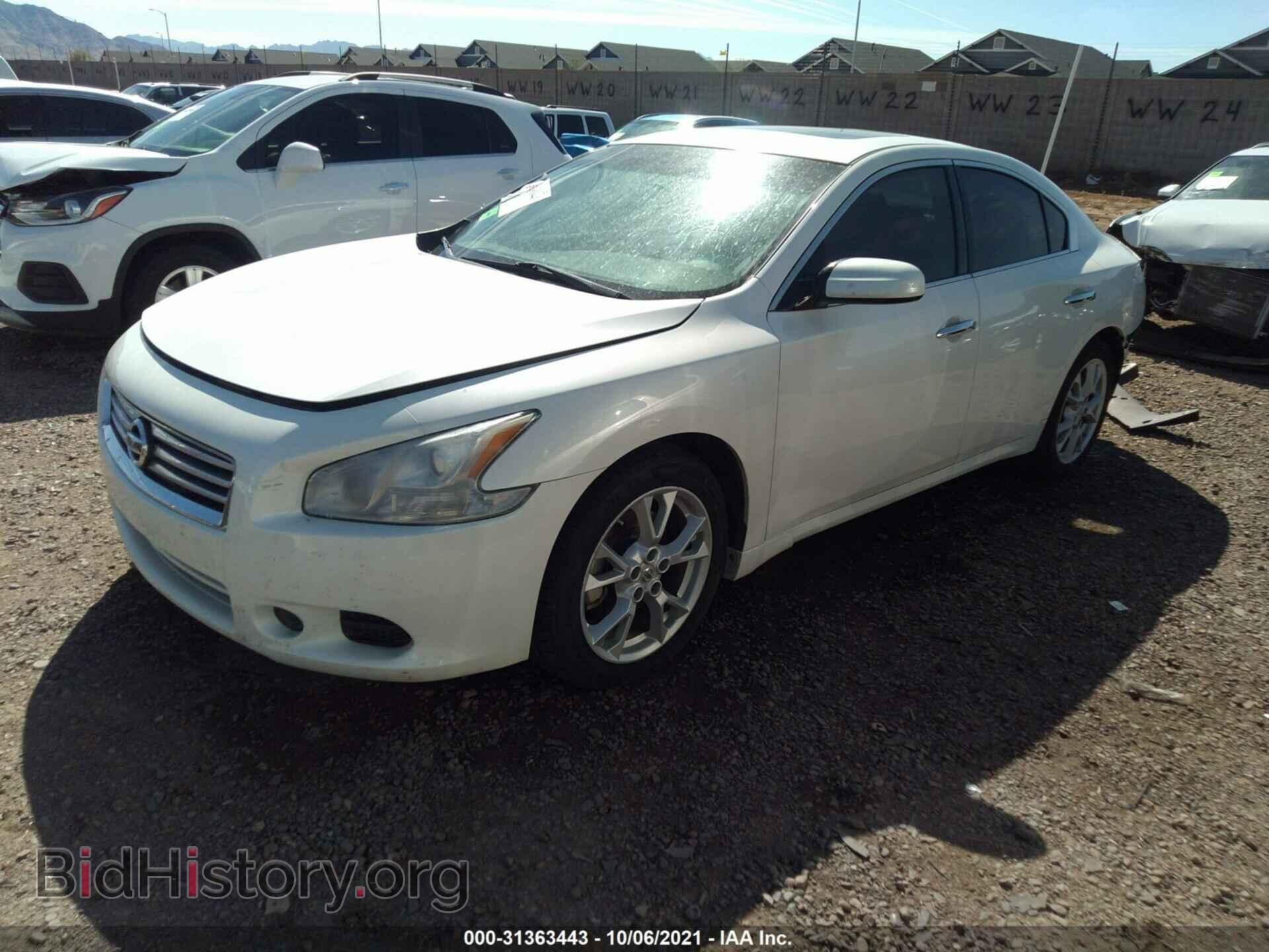 2014 NISSAN MAXIMA - VIN: 1N4AA5AP1EC476649 - Фото 2
