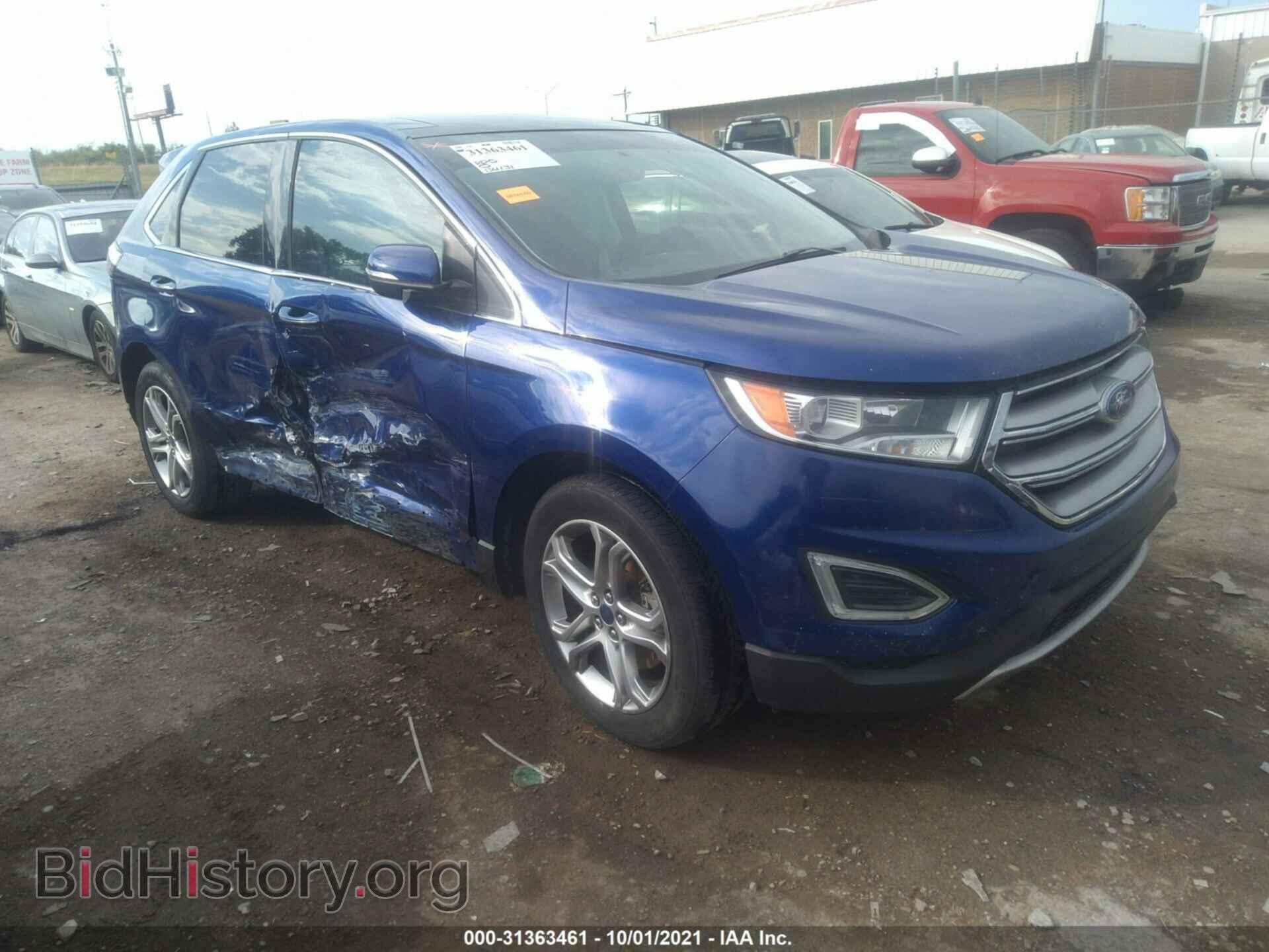 Photo 2FMTK4K86FBB00995 - FORD EDGE 2015