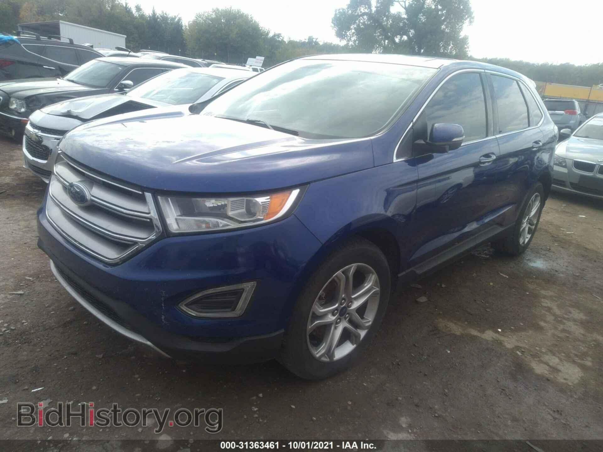 2015 FORD EDGE - VIN: 2FMTK4K86FBB00995 - Photo 2
