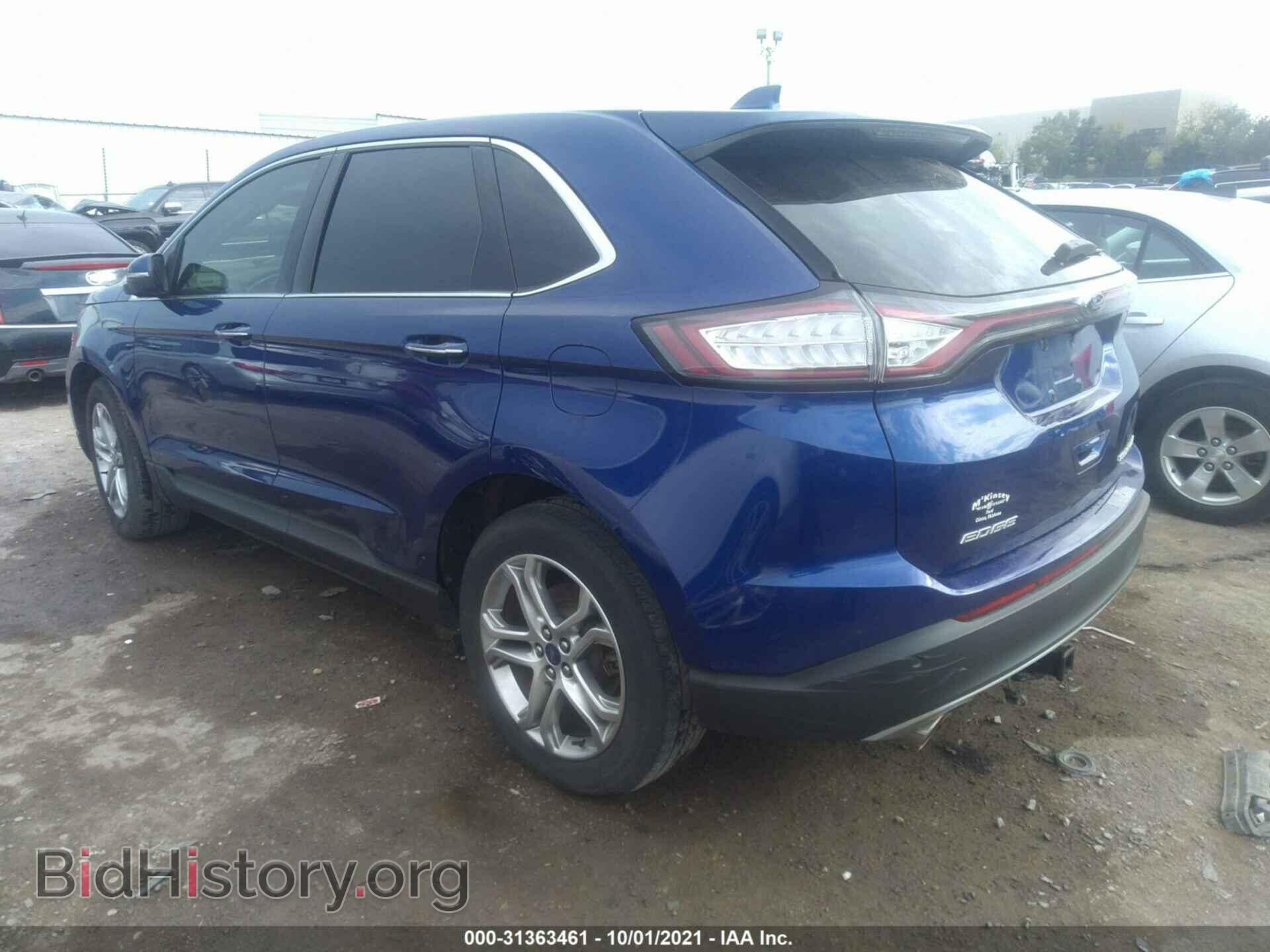 2015 FORD EDGE - VIN: 2FMTK4K86FBB00995 - Photo 3