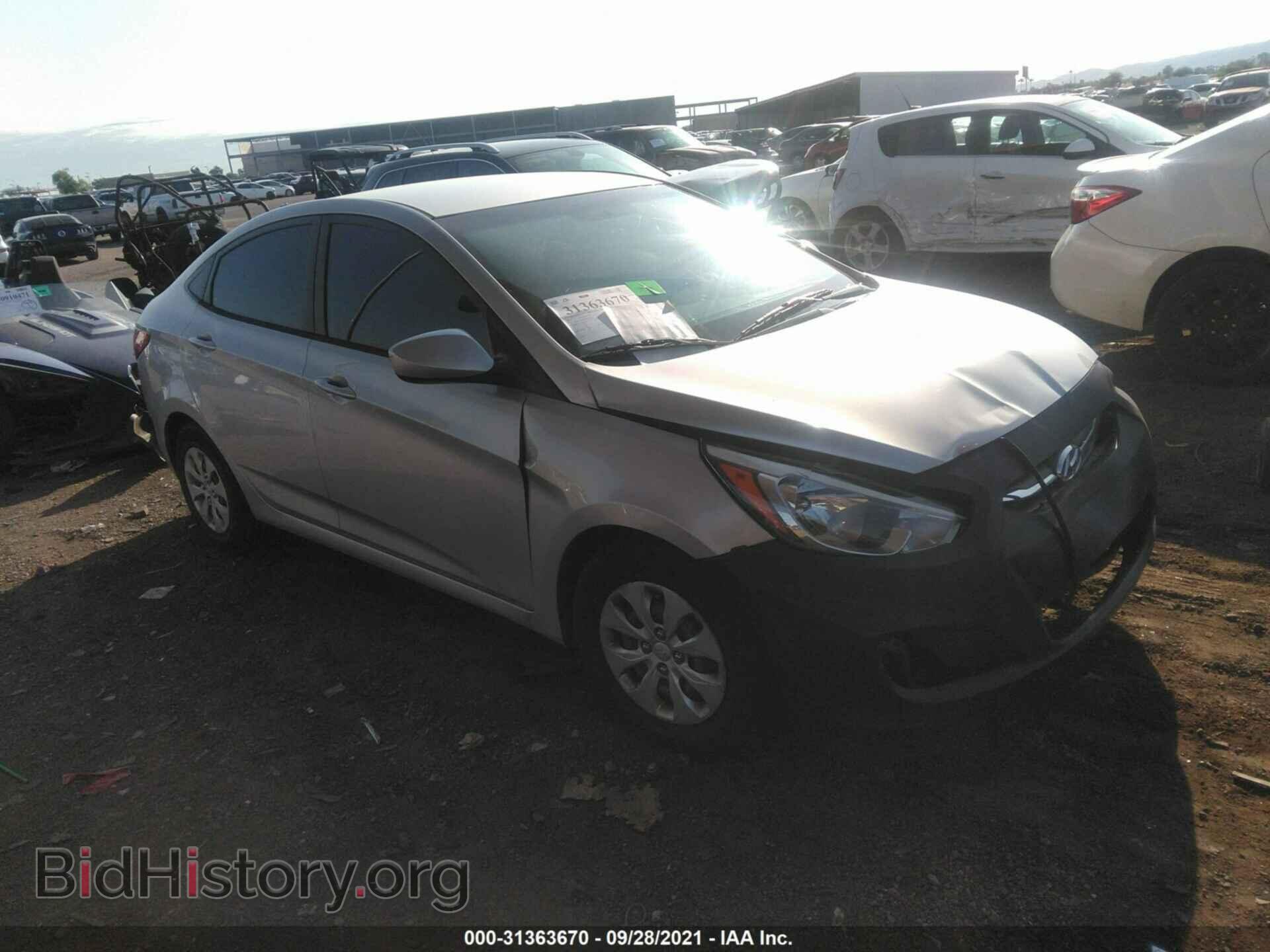 Photo KMHCT4AEXFU819357 - HYUNDAI ACCENT 2015