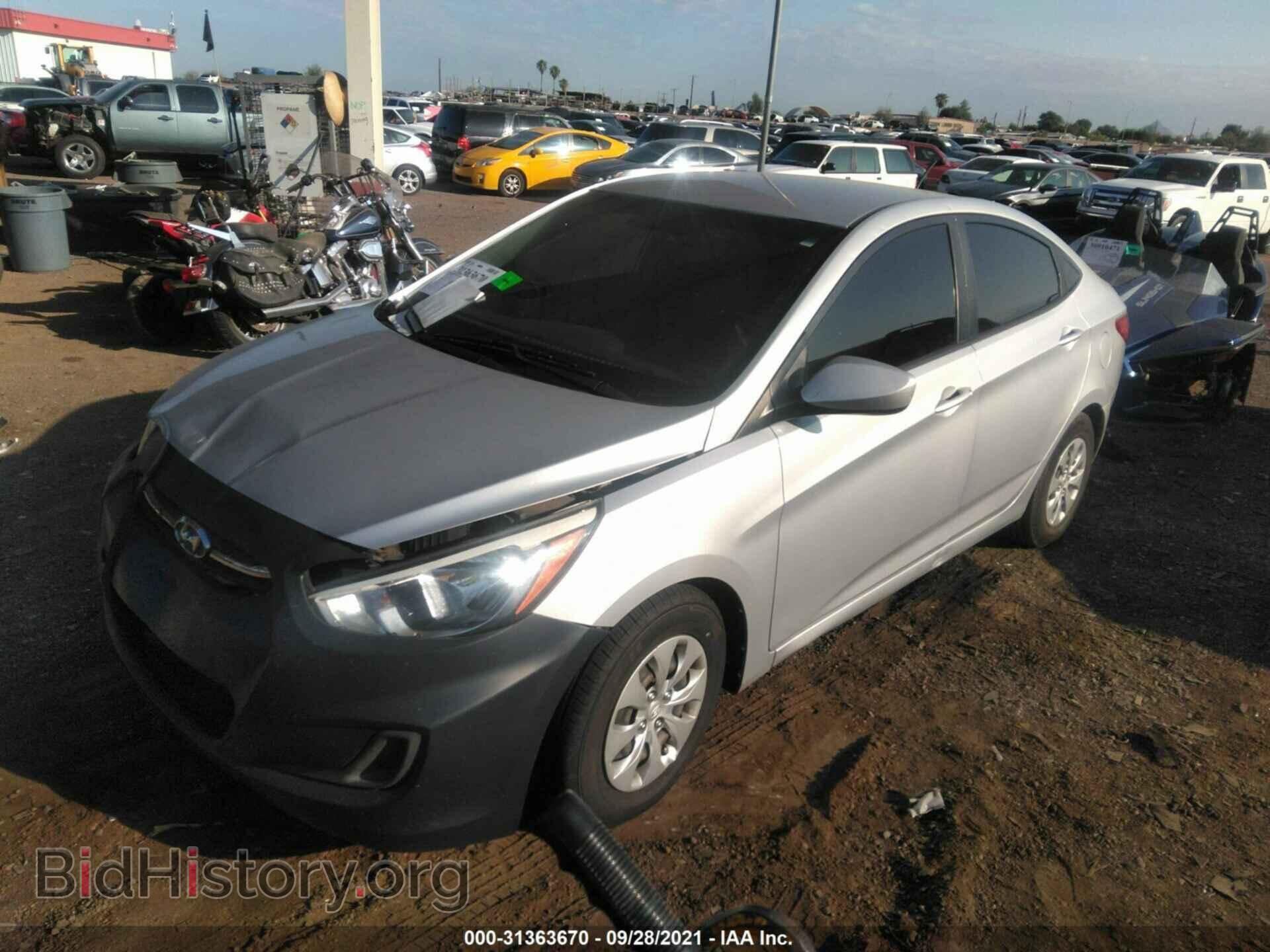 2015 HYUNDAI ACCENT - VIN: KMHCT4AEXFU819357 - Фото 2