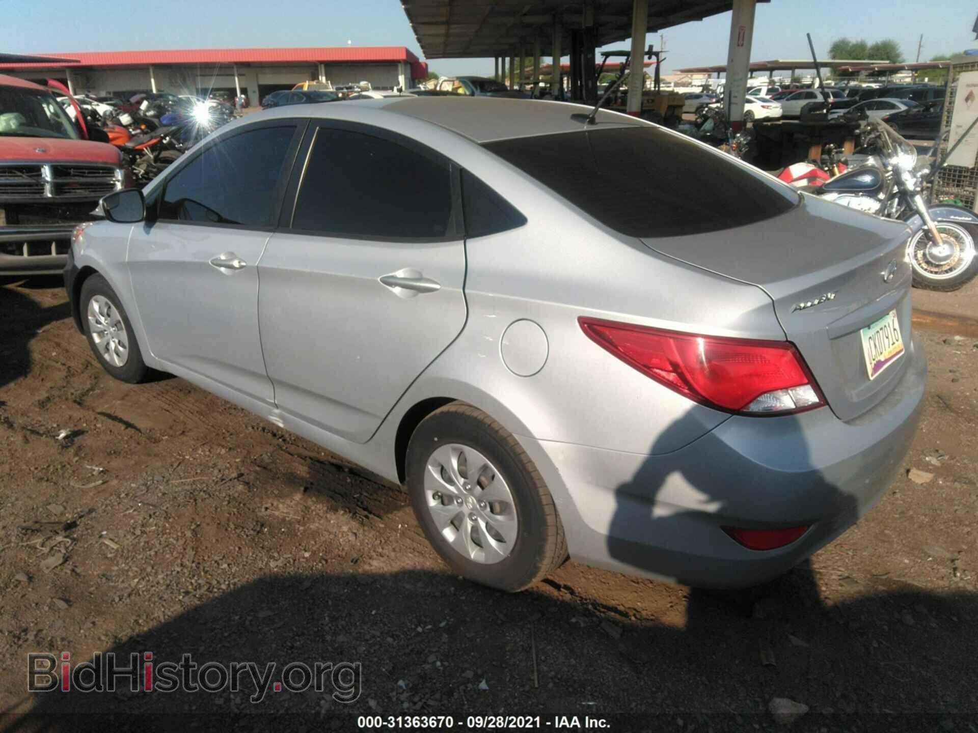 2015 HYUNDAI ACCENT - VIN: KMHCT4AEXFU819357 - Фото 3