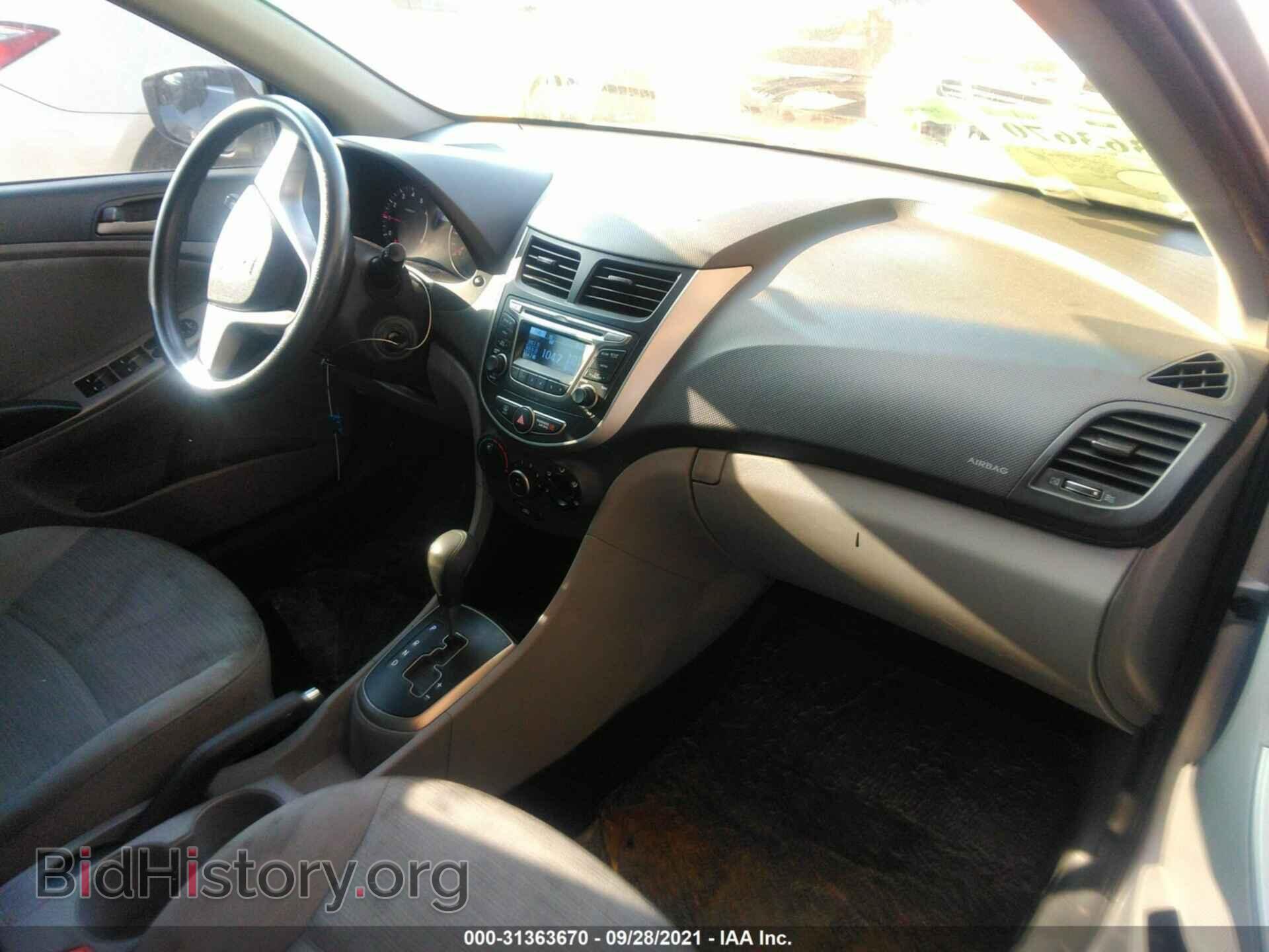 2015 HYUNDAI ACCENT - VIN: KMHCT4AEXFU819357 - Фото 5
