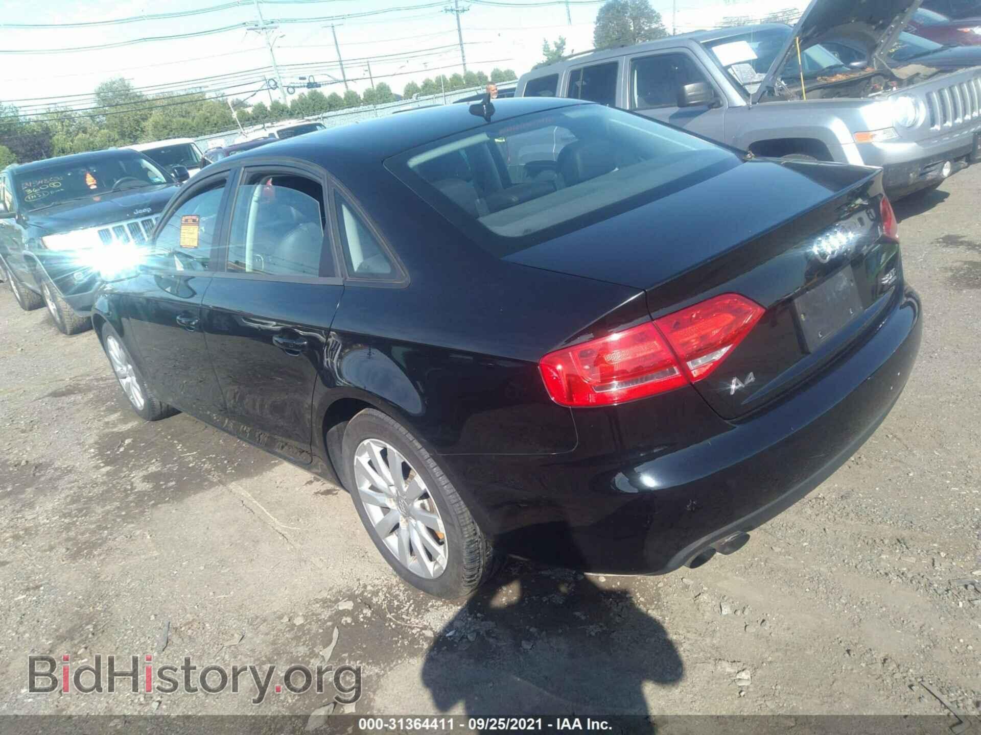 2012 AUDI A4 - VIN: WAUBFAFL4CA114352 - Фото 3