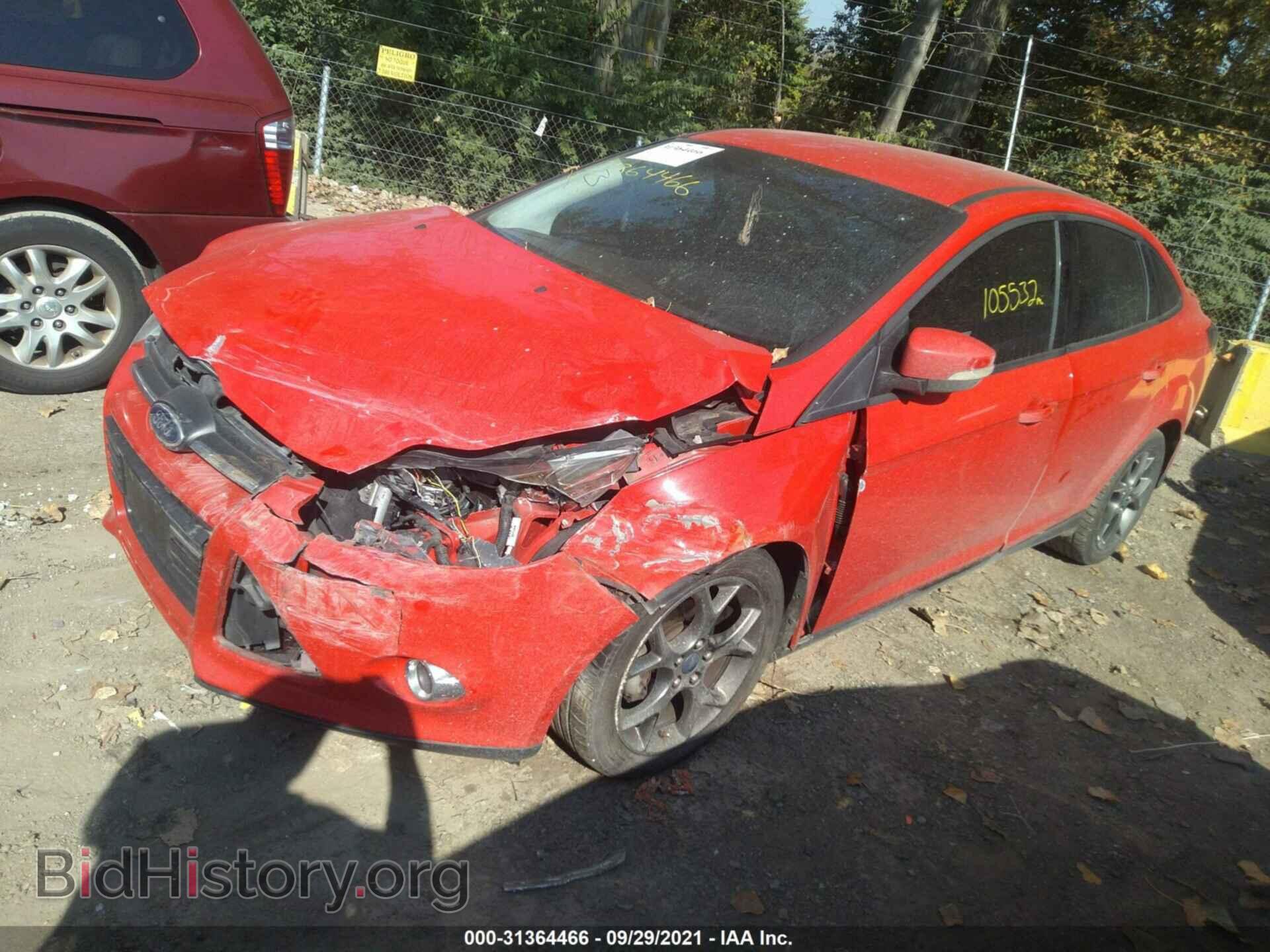 2013 FORD FOCUS - VIN: 1FADP3F21DL291206 - Фото 2