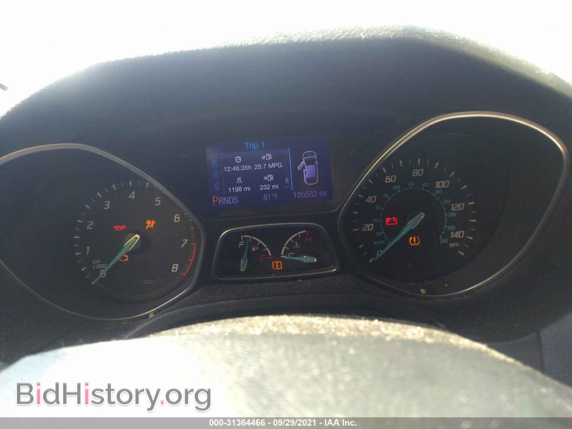 2013 FORD FOCUS - VIN: 1FADP3F21DL291206 - Фото 7