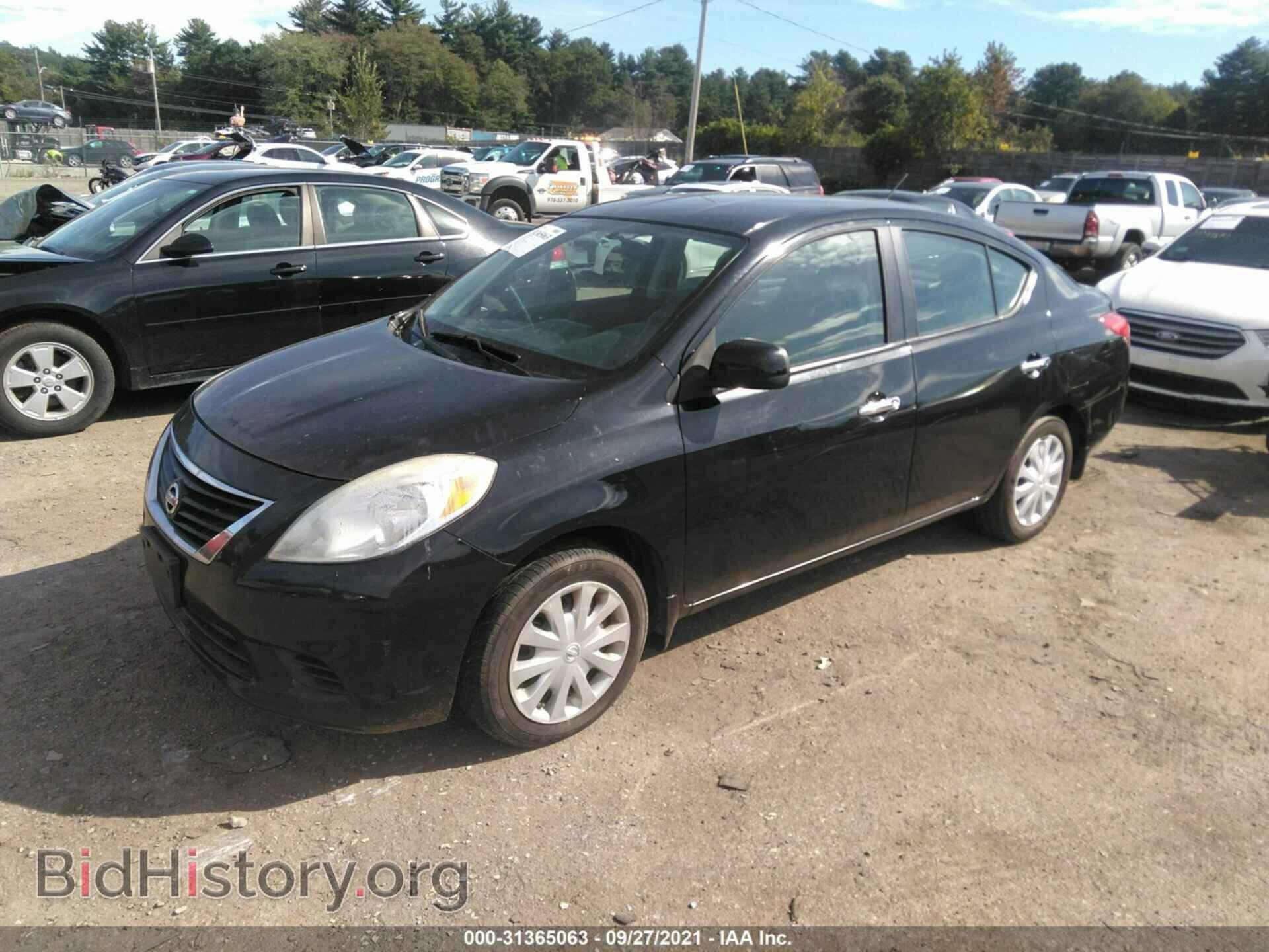 2012 NISSAN VERSA - VIN: 3N1CN7AP5CL908666 - Фото 2