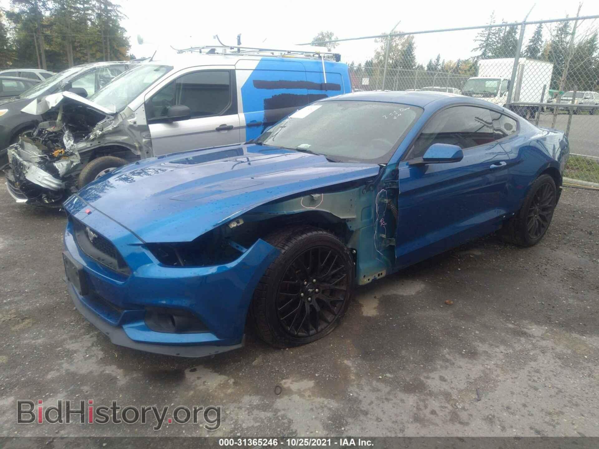 2017 FORD MUSTANG - VIN: 1FA6P8CF1H5250744 - Фото 2