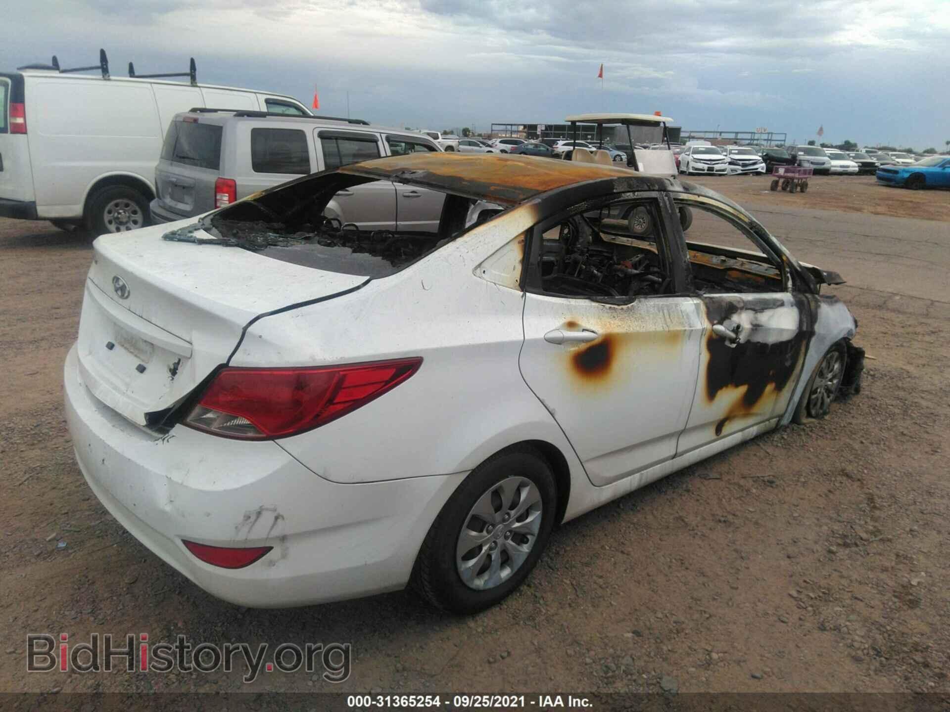 2016 HYUNDAI ACCENT - VIN: KMHCT4AE7GU961652 - Фото 4