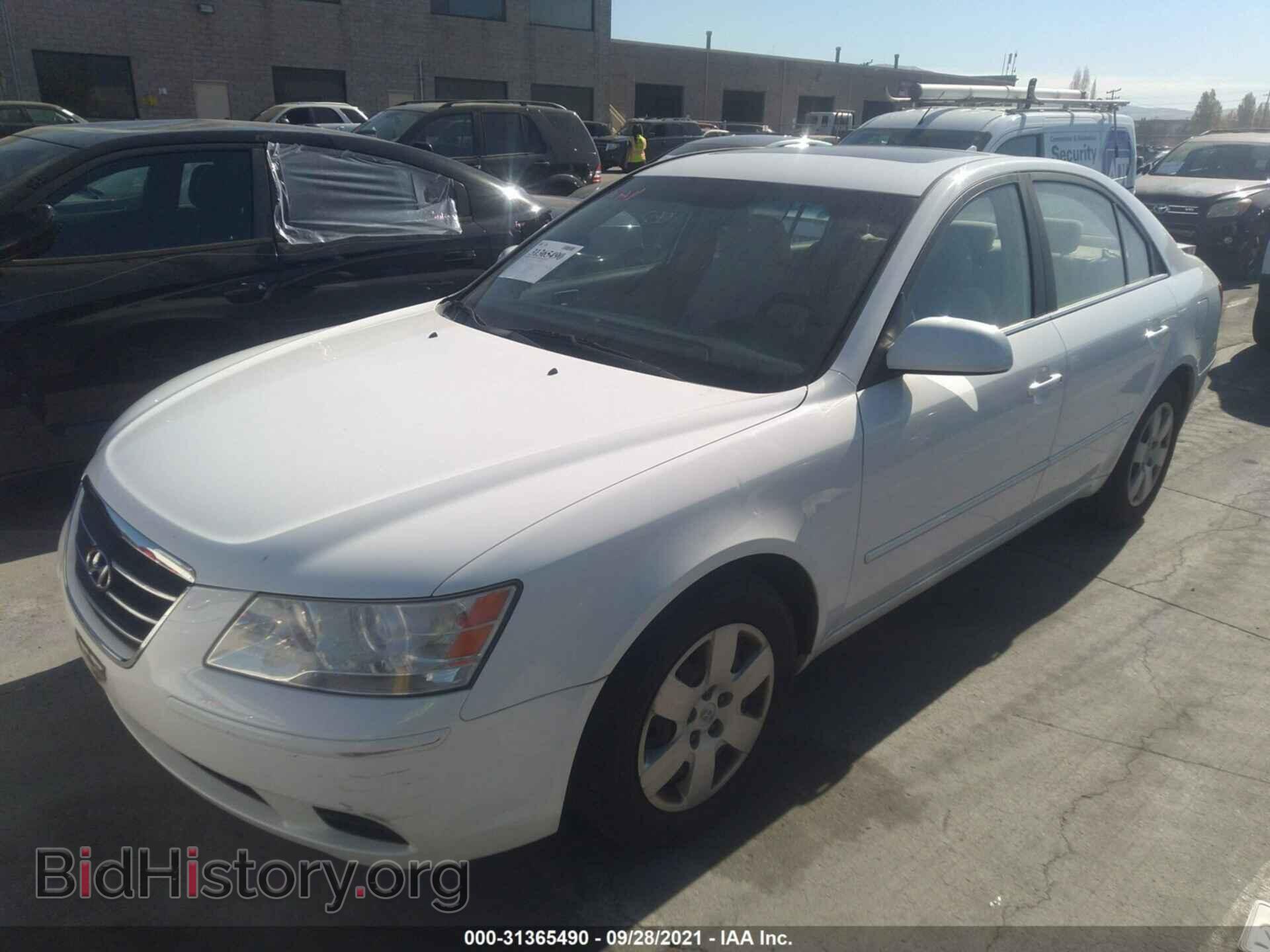 2009 HYUNDAI SONATA - VIN: 5NPET46C89H408557 - Фото 2