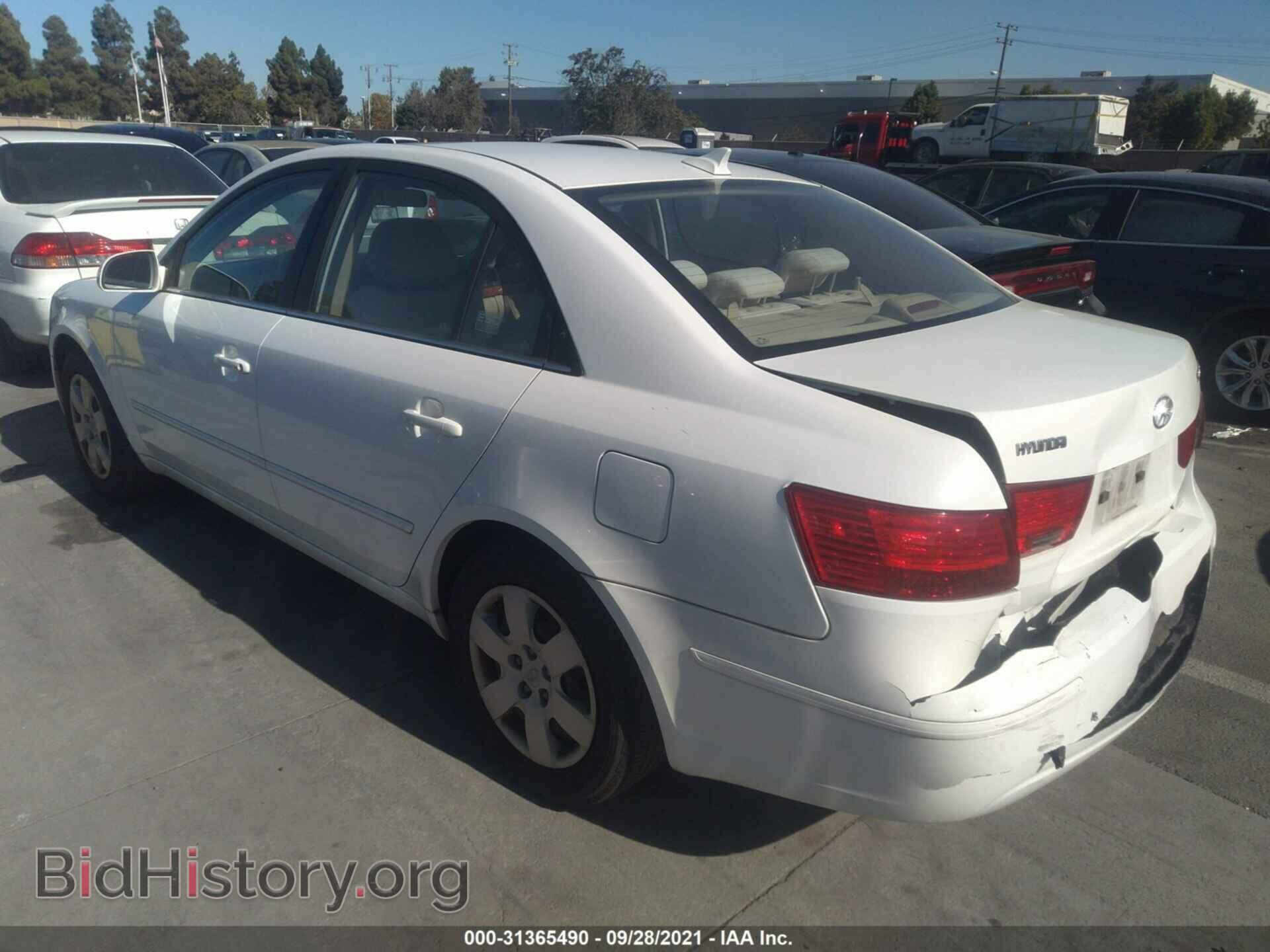 2009 HYUNDAI SONATA - VIN: 5NPET46C89H408557 - Фото 3