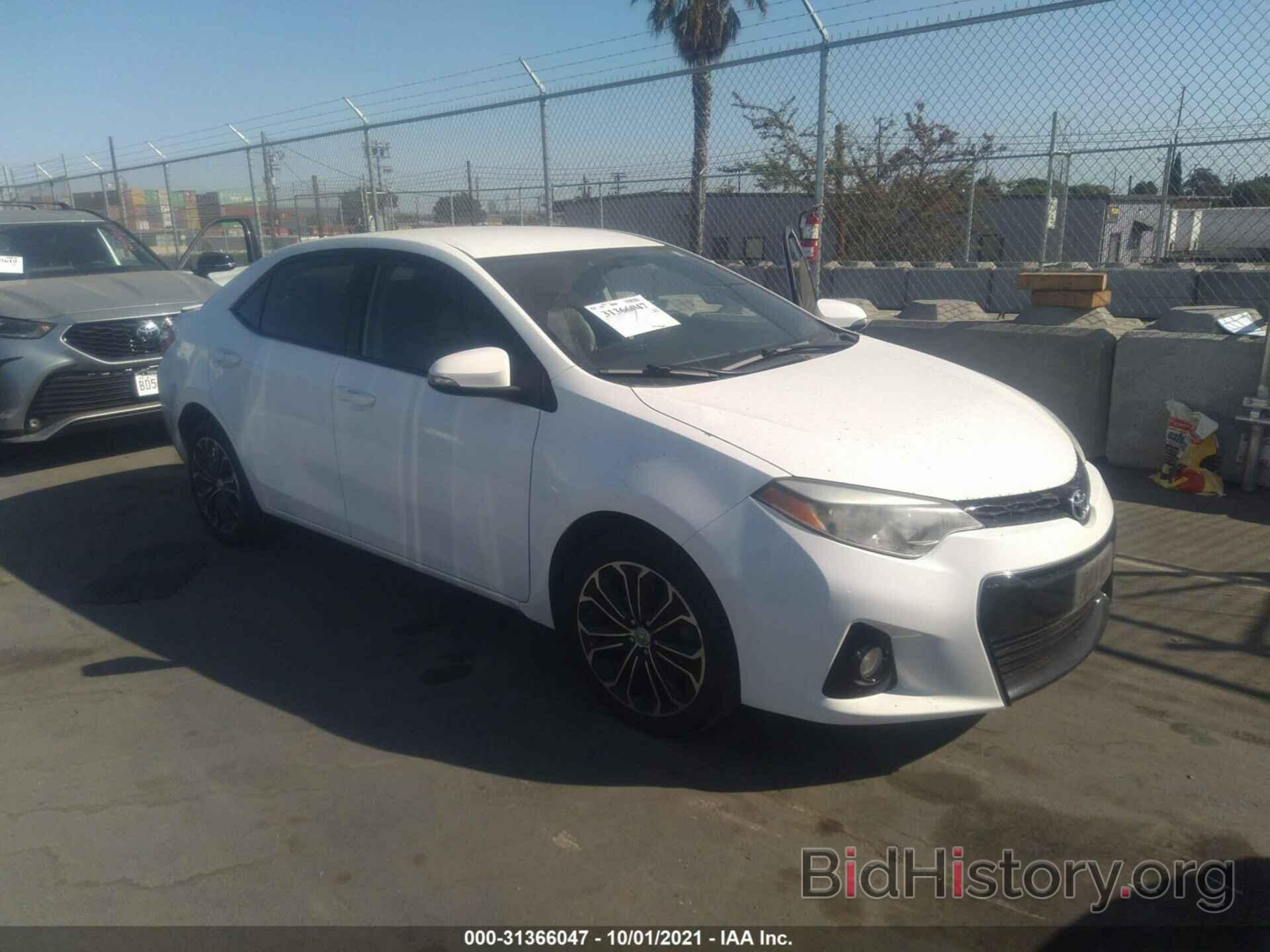 Photo 5YFBURHEXFP327652 - TOYOTA COROLLA 2015