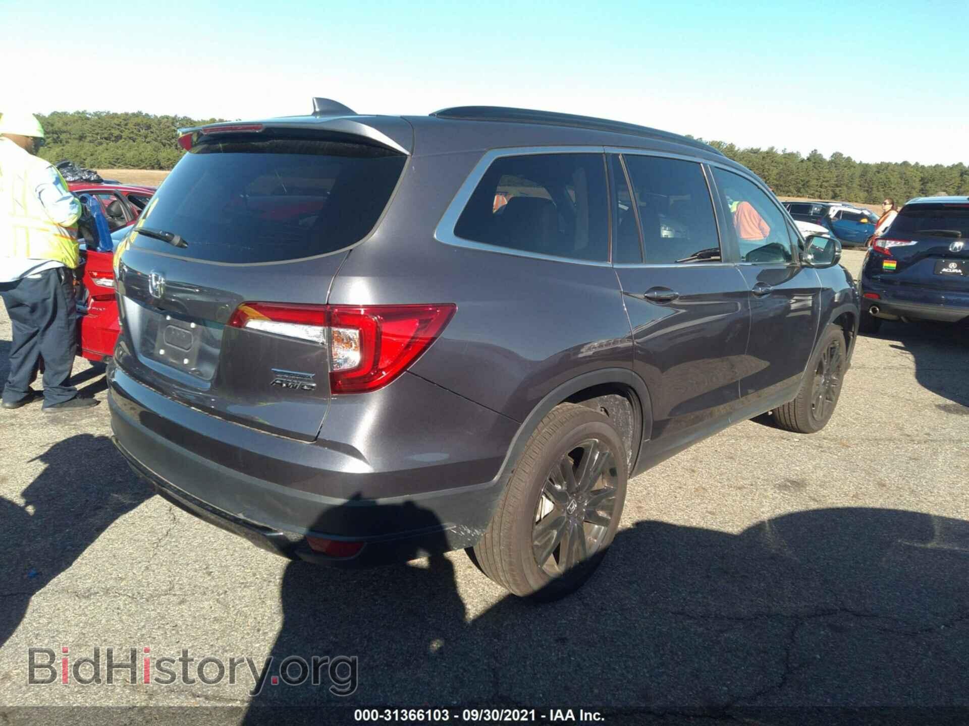 2021 HONDA PILOT - VIN: 5FNYF6H25MB043573 - Photo 4