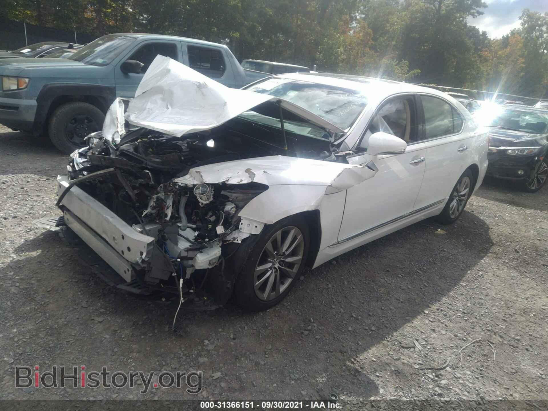 2013 LEXUS LS 460 - VIN: JTHCL5EF1D5018755 - Фото 2
