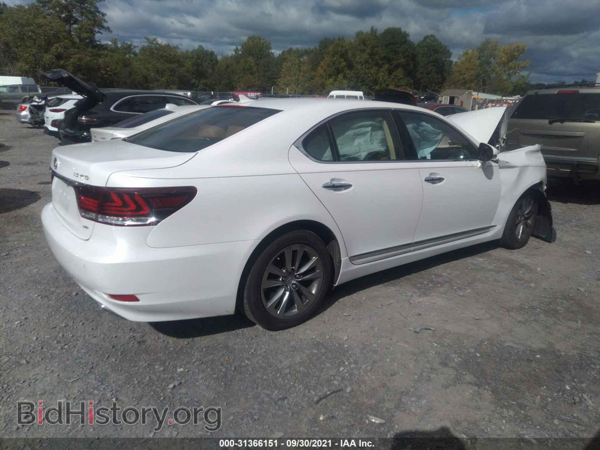 2013 LEXUS LS 460 - VIN: JTHCL5EF1D5018755 - Фото 4