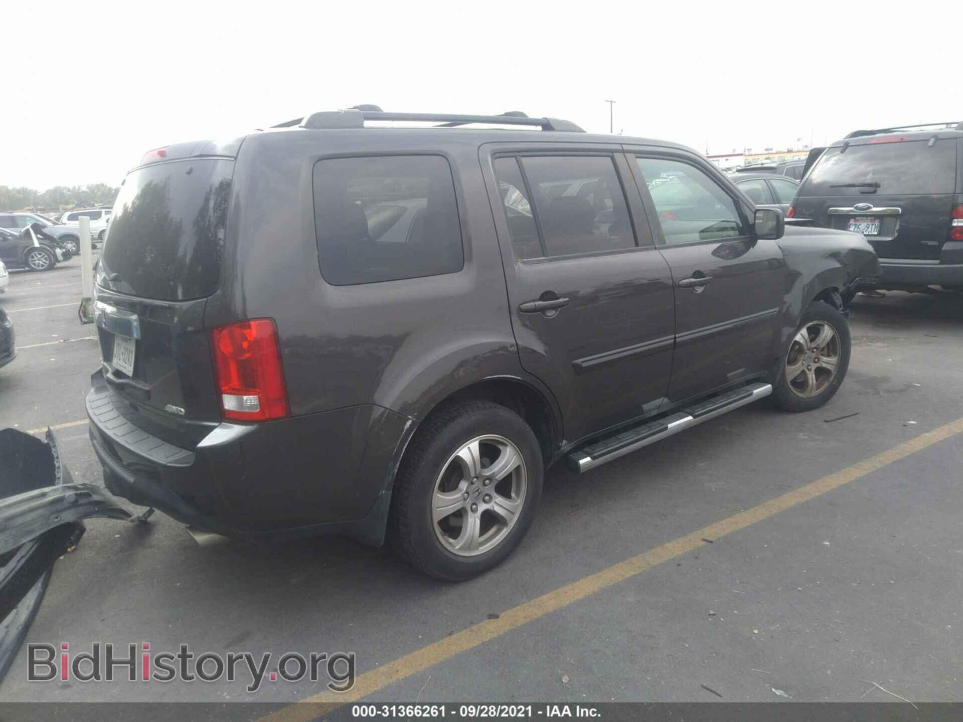 2013 HONDA PILOT - VIN: 5FNYF4H52DB022811 - Фото 4