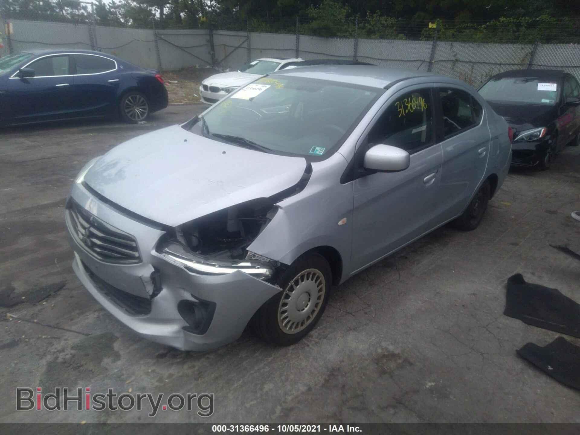 2017 MITSUBISHI MIRAGE G4 - VIN: ML32F3FJ0HHF15575 - Фото 2