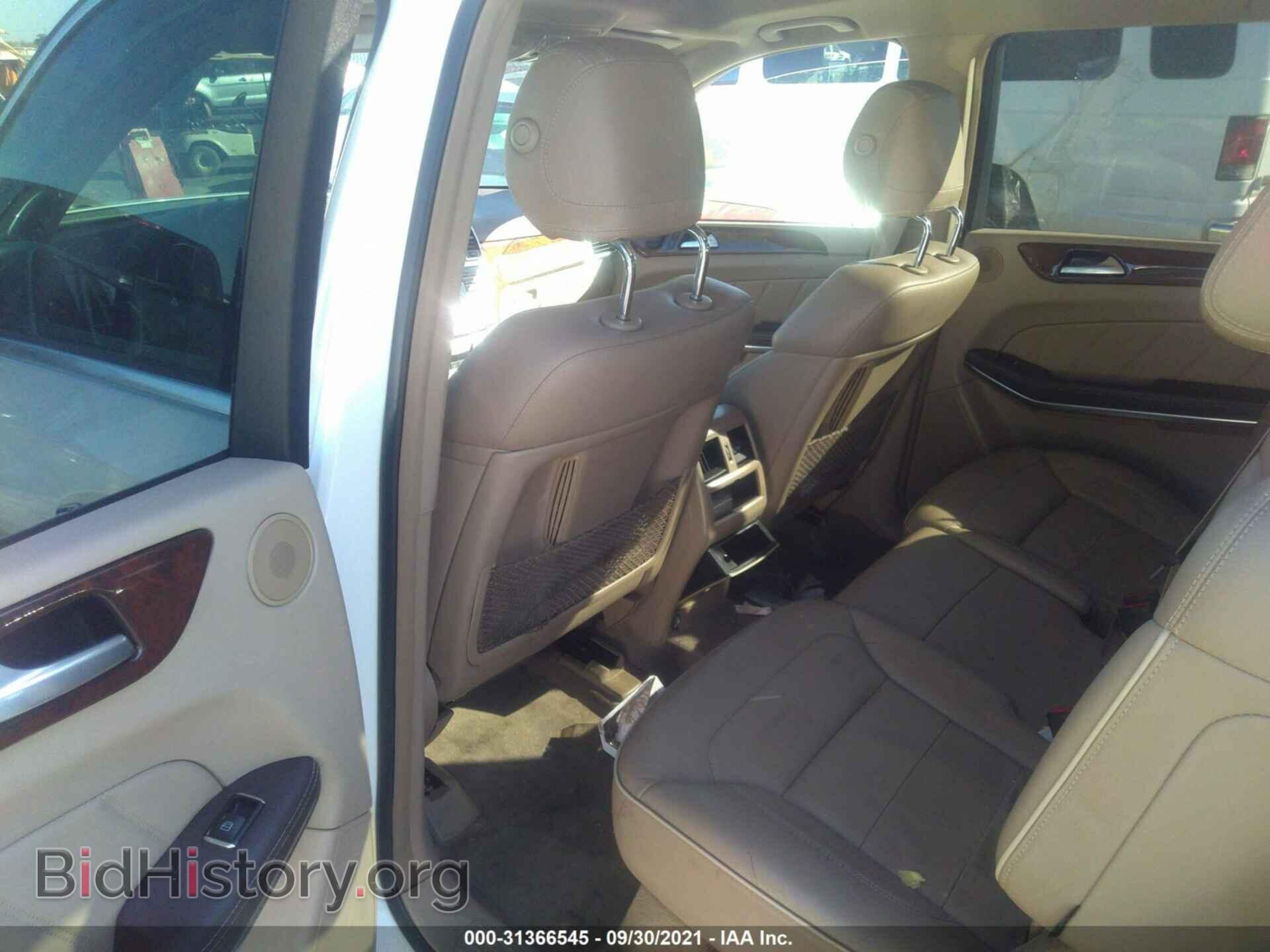 2014 MERCEDES-BENZ GL-CLASS - VIN: 4JGDF7CE8EA293465 - Фото 8