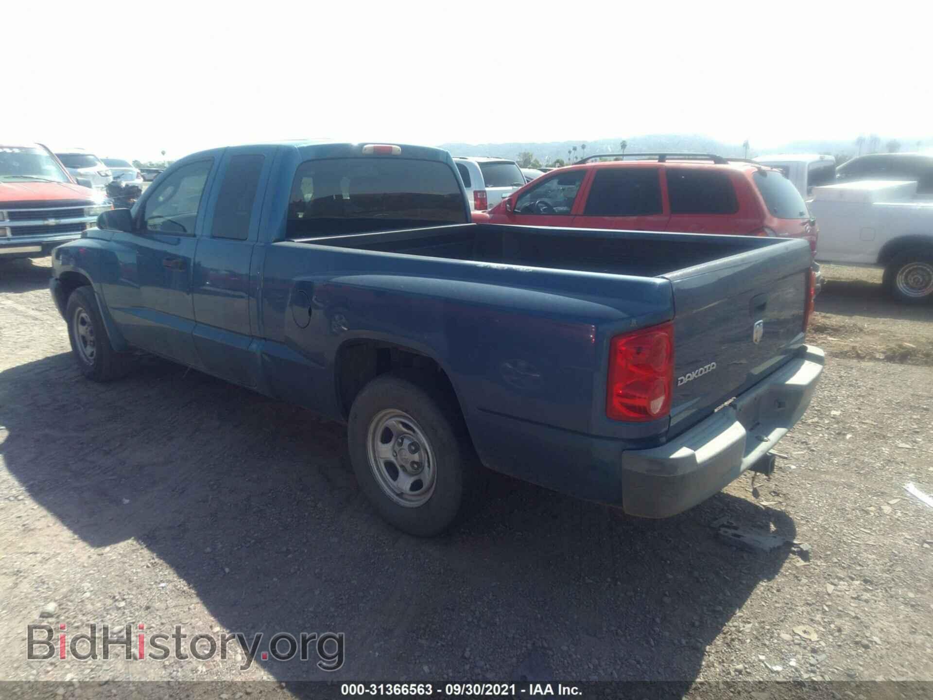 2006 DODGE DAKOTA - VIN: 1D7HE22K36S554568 - Фото 3