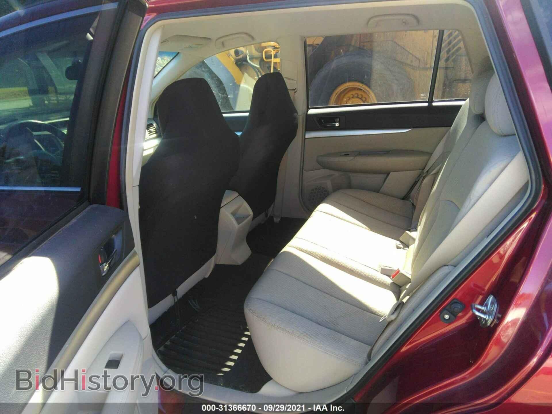 2011 SUBARU OUTBACK - VIN: 4S4BRBCC4B3363172 - Фото 8