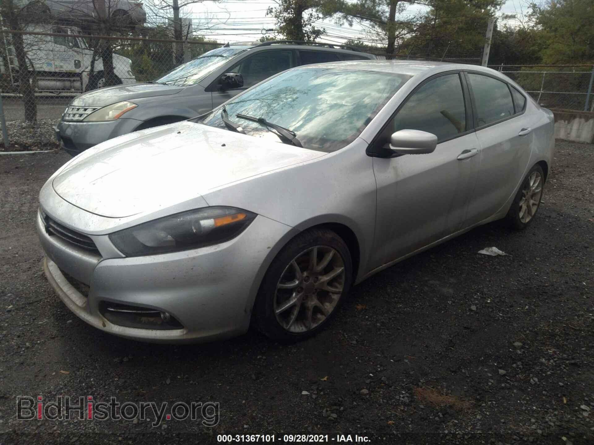 2013 DODGE DART - VIN: 1C3CDFBA5DD291835 - Фото 2
