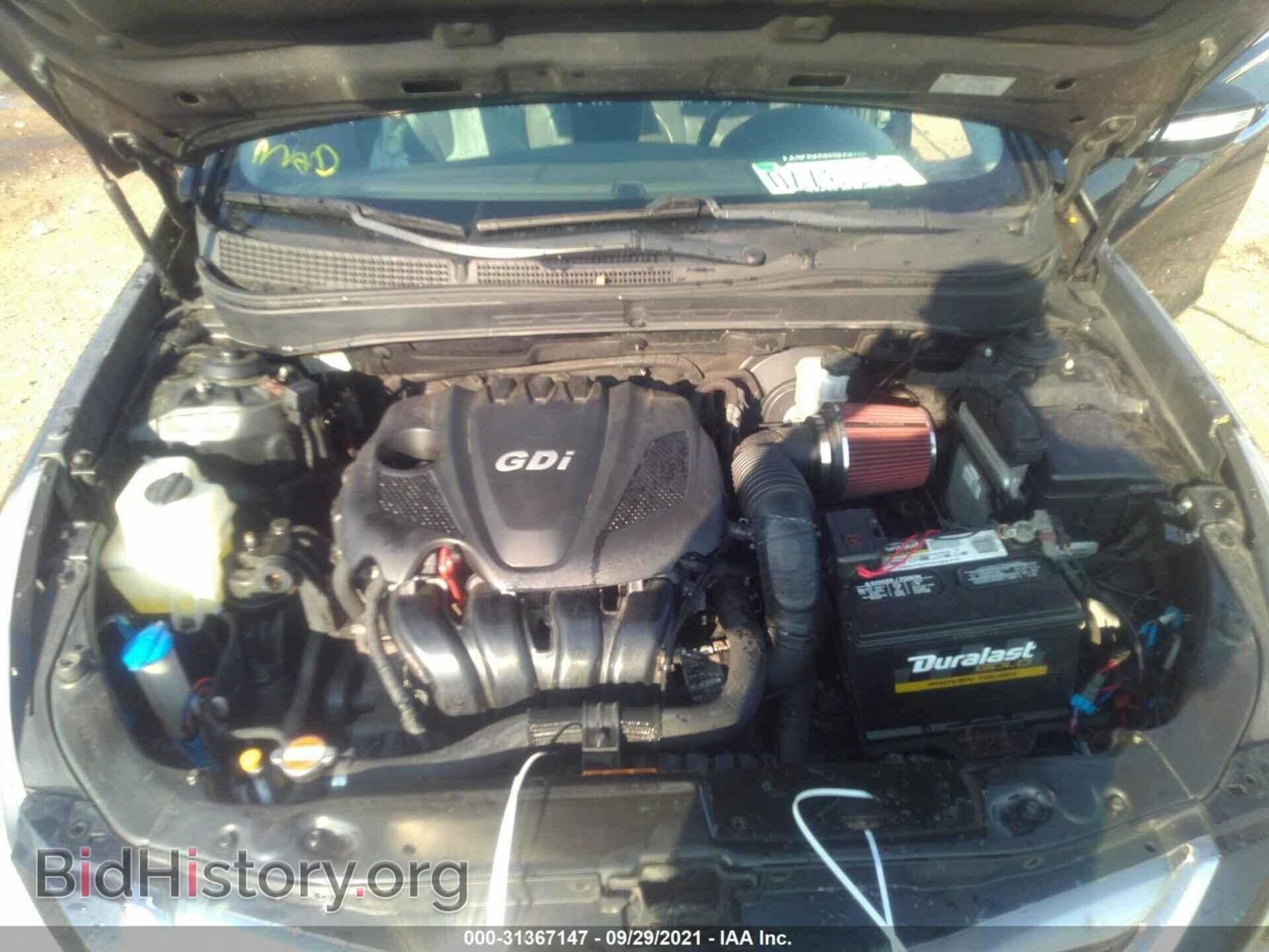 2012 HYUNDAI SONATA - VIN: 5NPEC4AC8CH360654 - Фото 10
