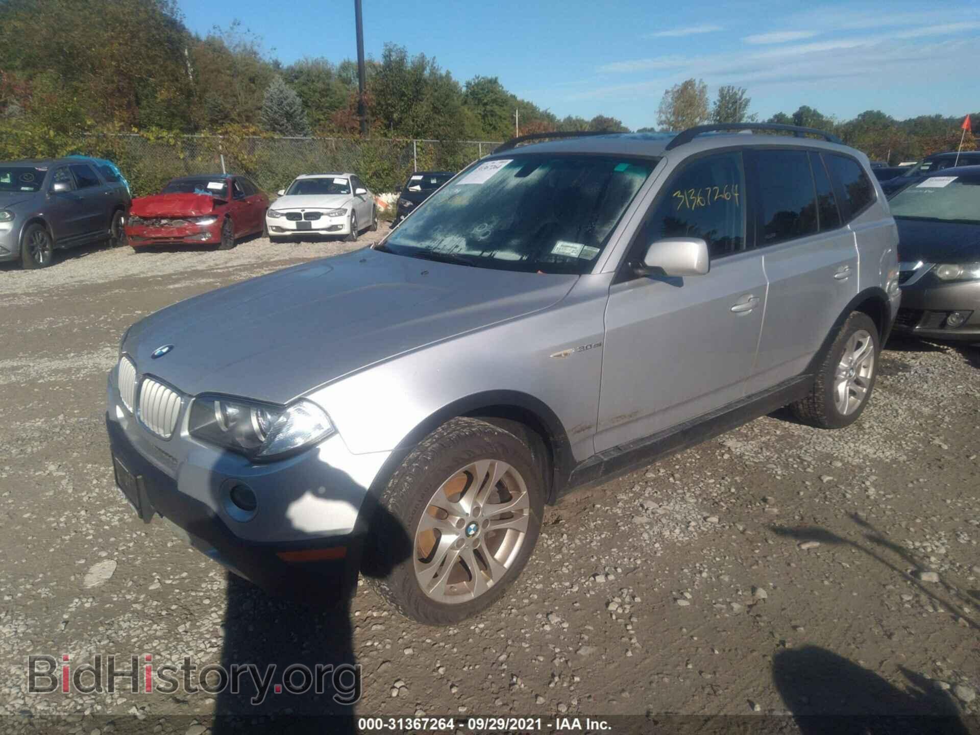 2007 BMW X3 - VIN: WBXPC93477WF05099 - Фото 2