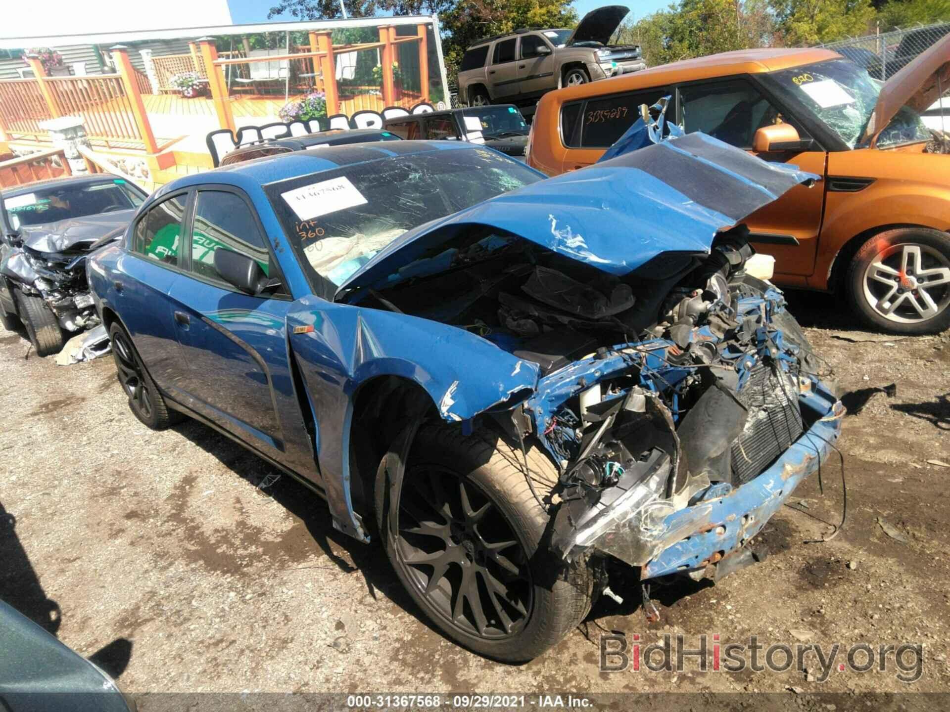 Photo 2C3CDXAT5CH224887 - DODGE CHARGER 2012