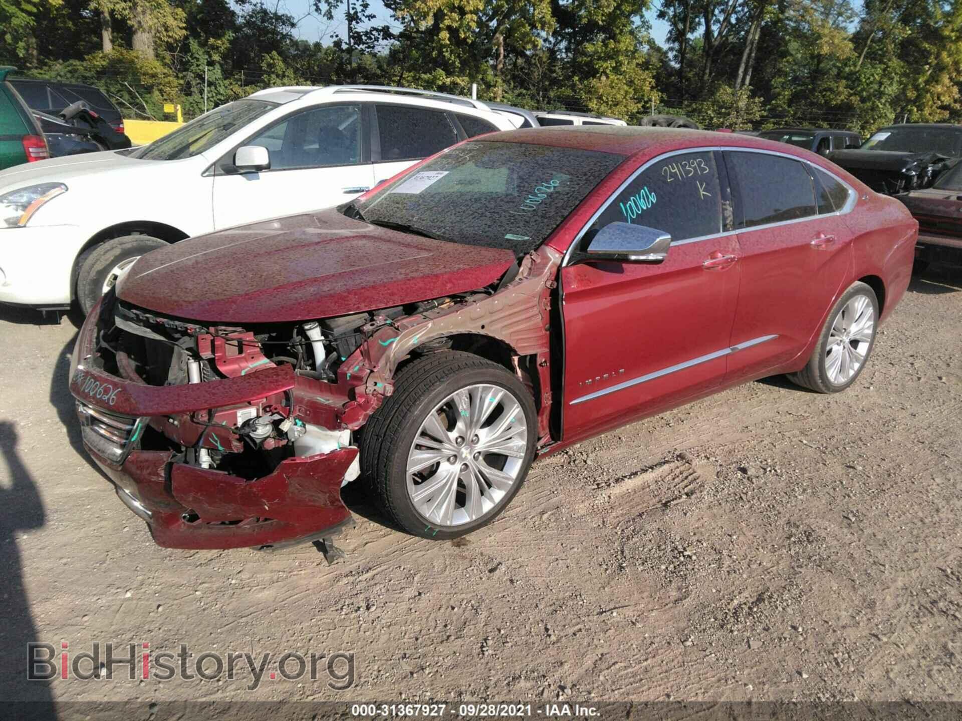 2015 CHEVROLET IMPALA - VIN: 2G1165S30F9241393 - Фото 2
