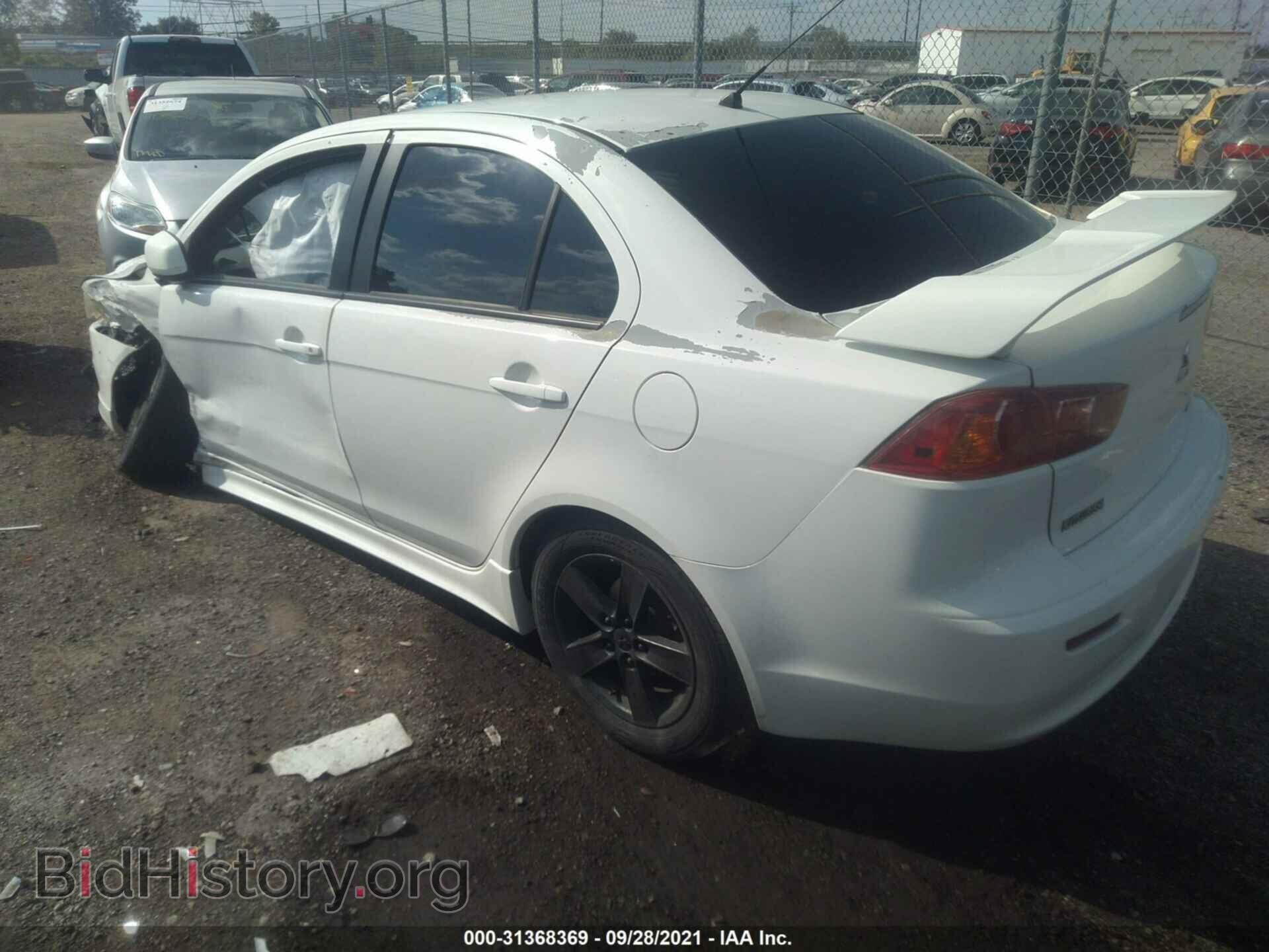 2009 MITSUBISHI LANCER - VIN: JA3AU26U89U004025 - Фото 3