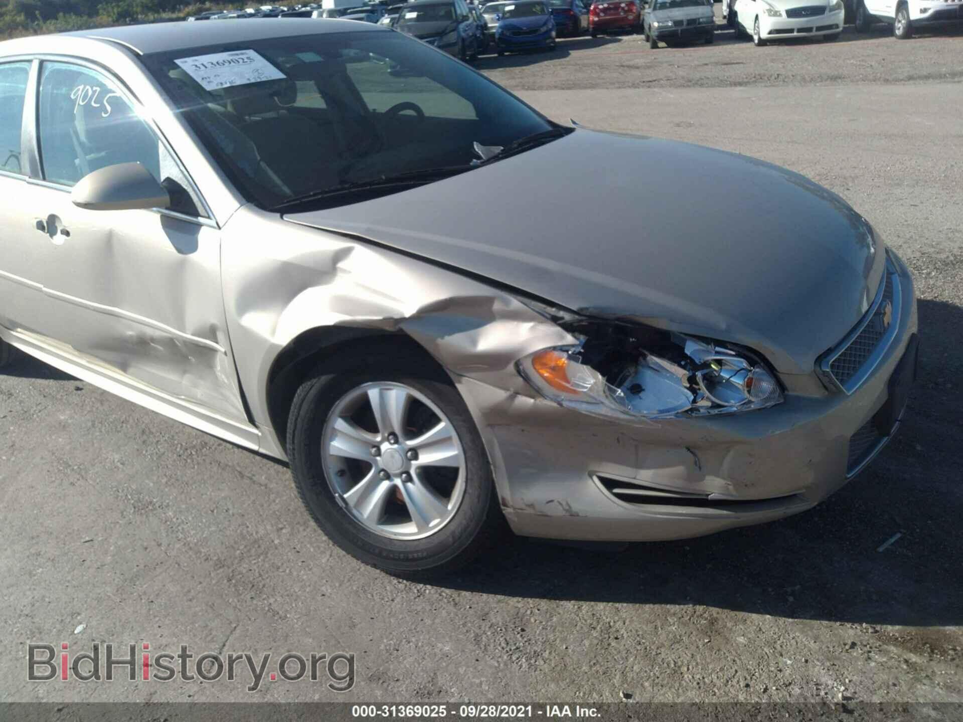 2012 CHEVROLET IMPALA - VIN: 2G1WF5E30C1217803 - Фото 6
