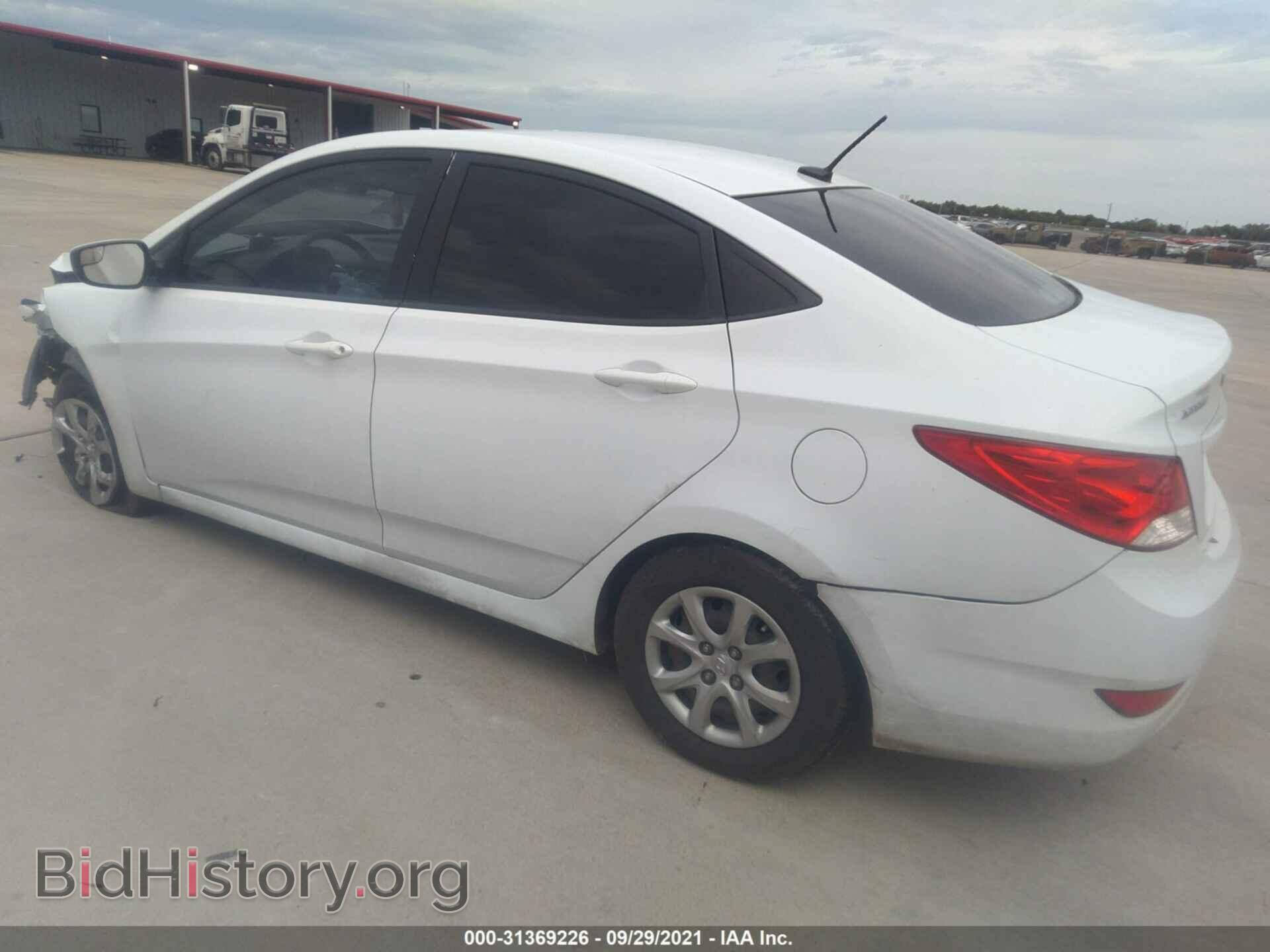 2014 HYUNDAI ACCENT - VIN: KMHCT4AE4EU630640 - Фото 3
