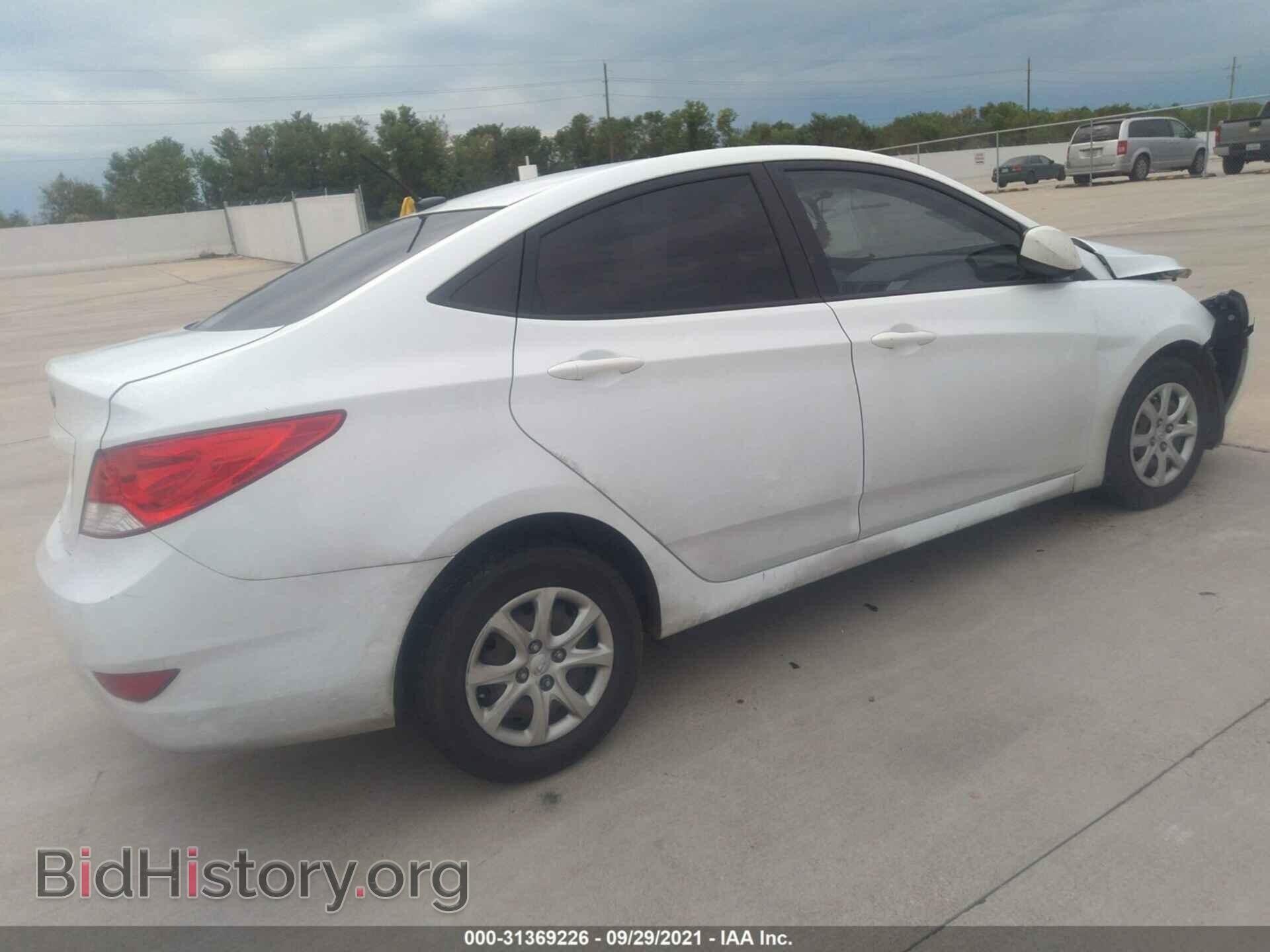 2014 HYUNDAI ACCENT - VIN: KMHCT4AE4EU630640 - Фото 4