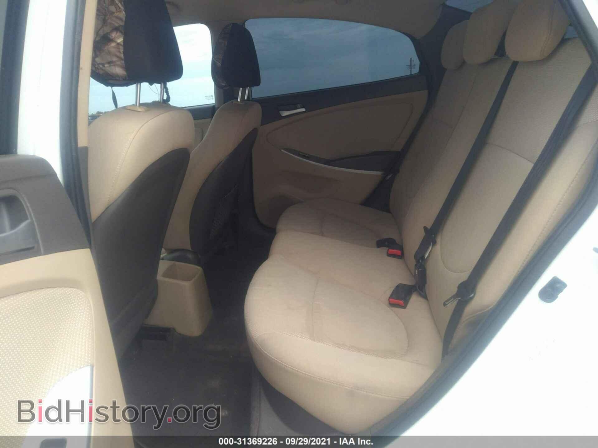 2014 HYUNDAI ACCENT - VIN: KMHCT4AE4EU630640 - Фото 8