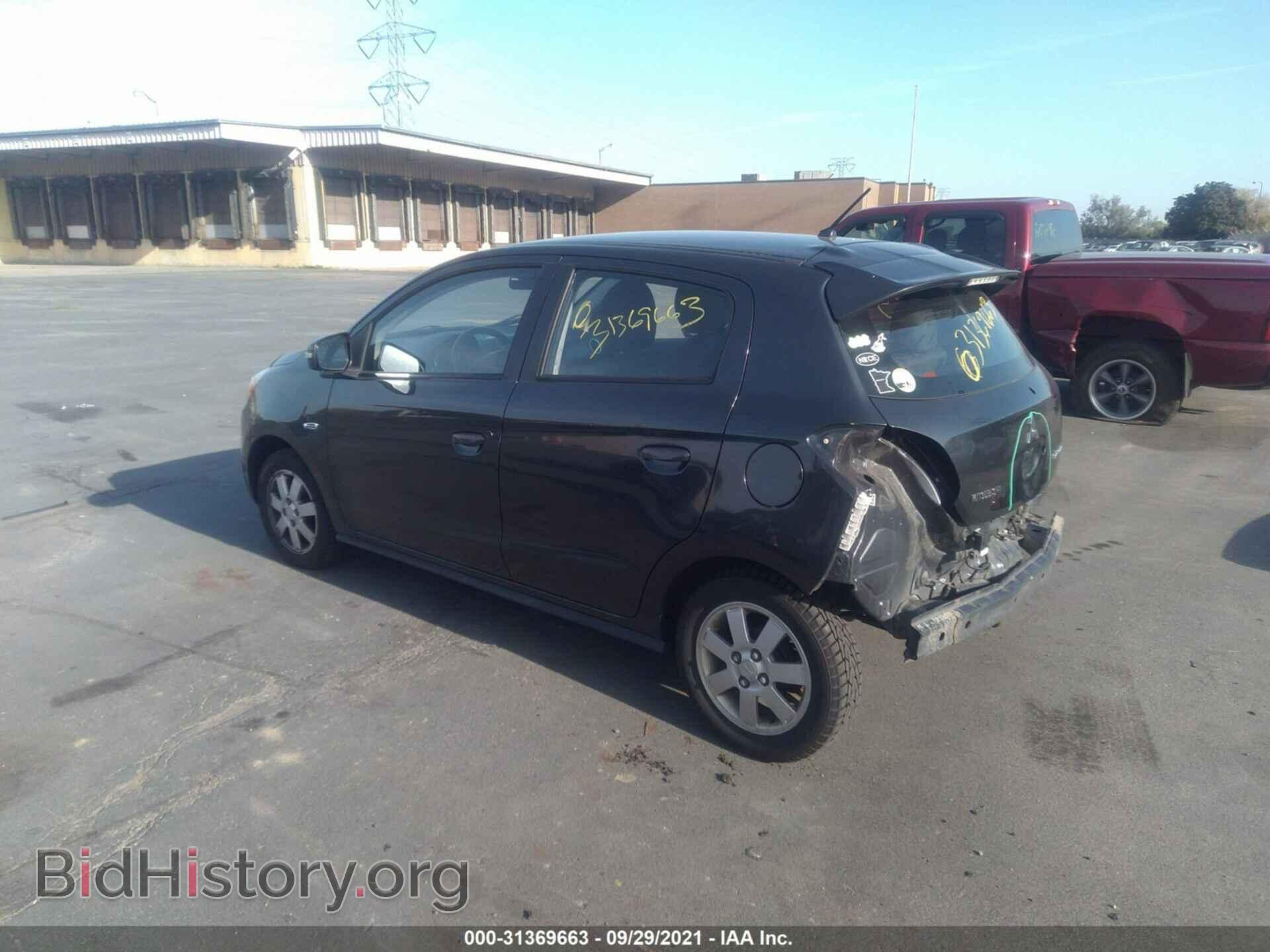 2015 MITSUBISHI MIRAGE - VIN: ML32A4HJ6FH003329 - Фото 3