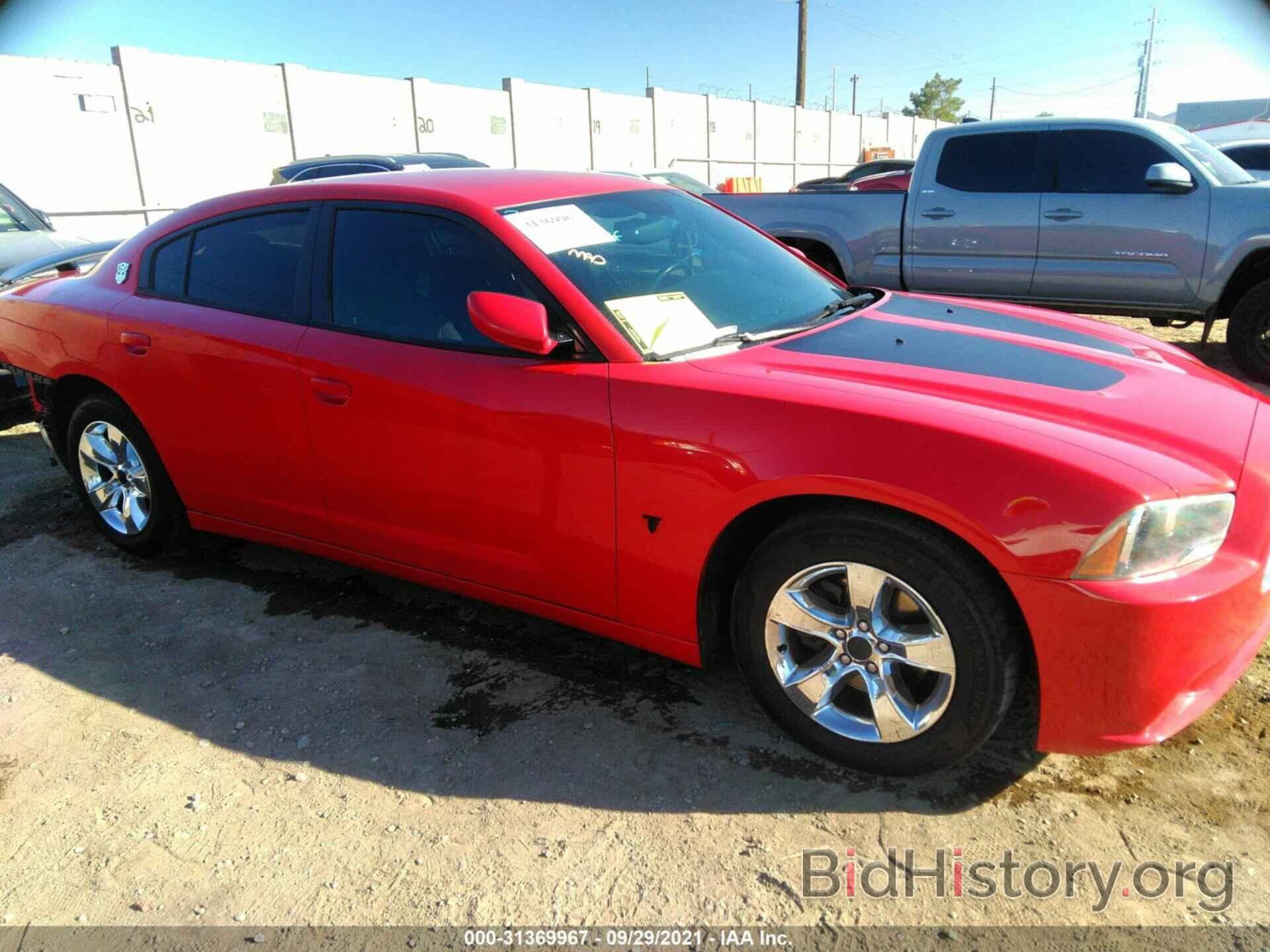 Photo 2C3CDXHG6DH609921 - DODGE CHARGER 2013