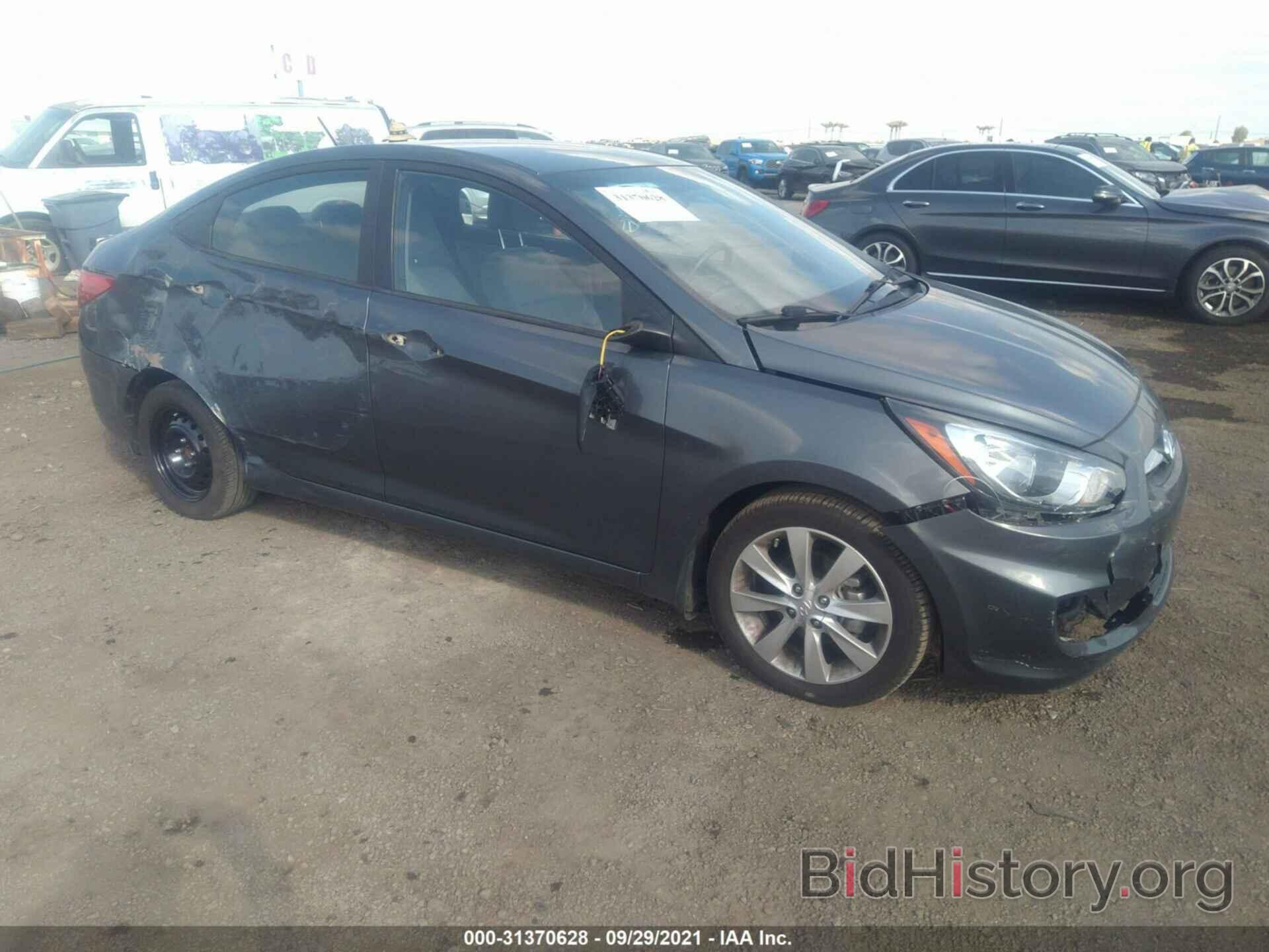 Photo KMHCU4AE2DU410196 - HYUNDAI ACCENT 2013