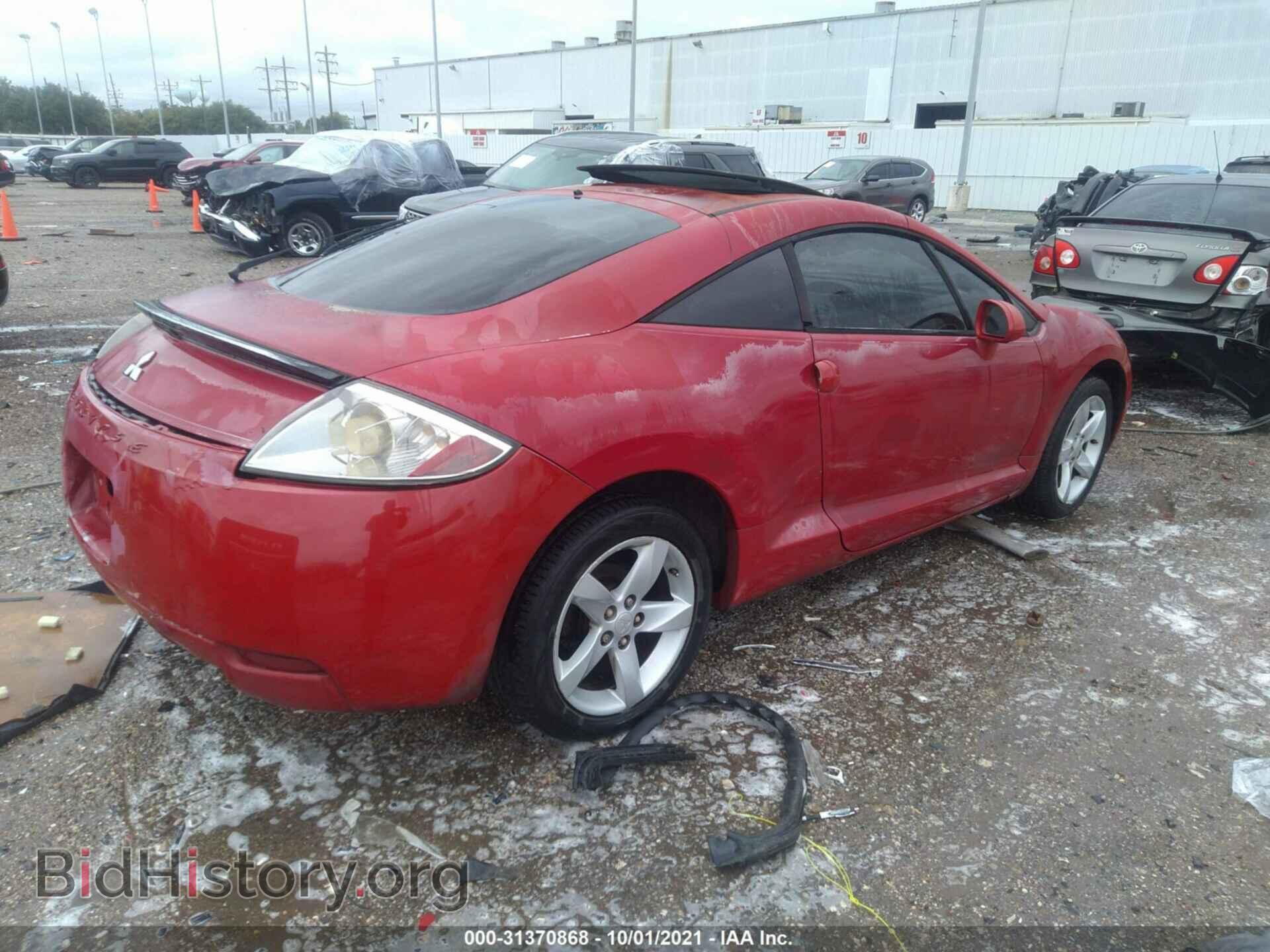 2006 MITSUBISHI ECLIPSE - VIN: 4A3AK24F76E019453 - Фото 4