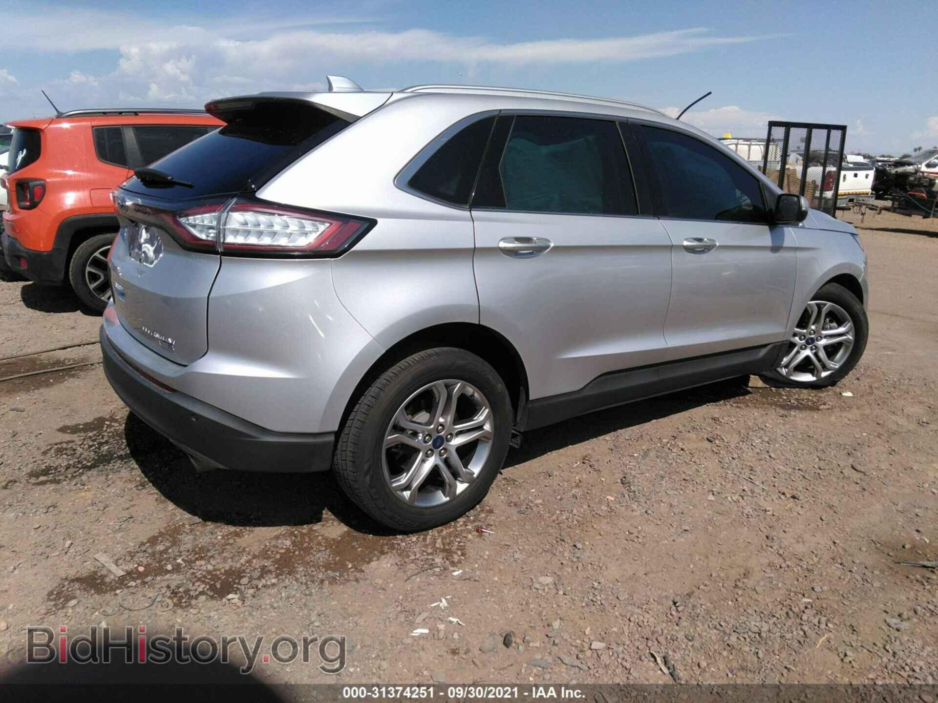 2015 FORD EDGE - VIN: 2FMTK4K94FBB23037 - Photo 4