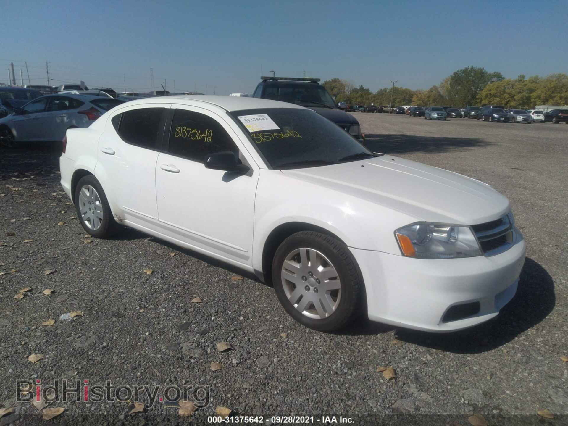 Photo 1C3CDZABXCN330522 - DODGE AVENGER 2012