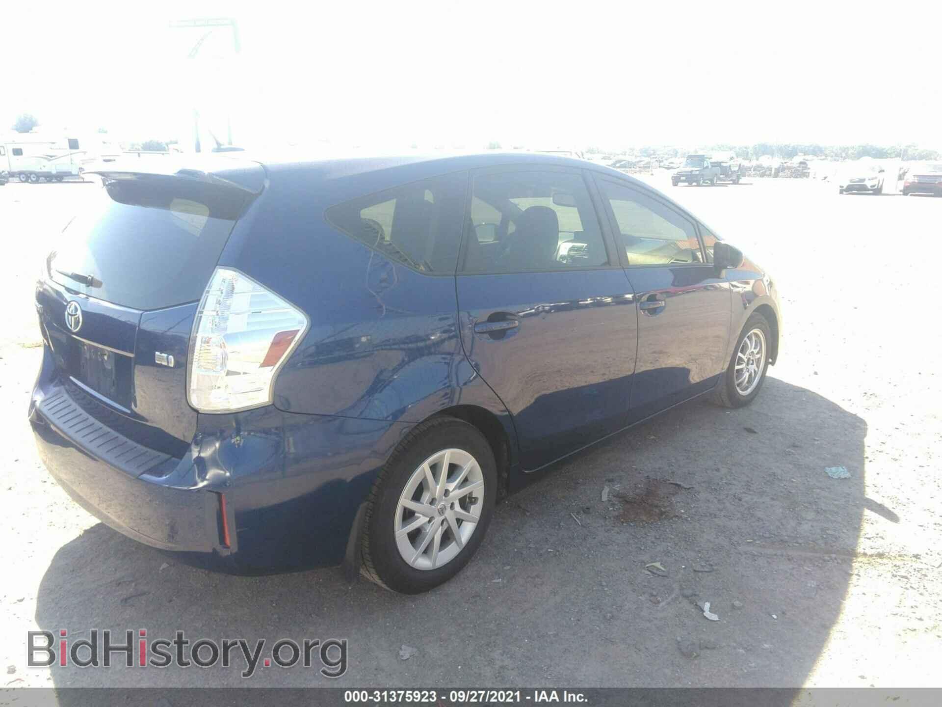 2013 TOYOTA PRIUS V - VIN: JTDZN3EU6D3200861 - Фото 4