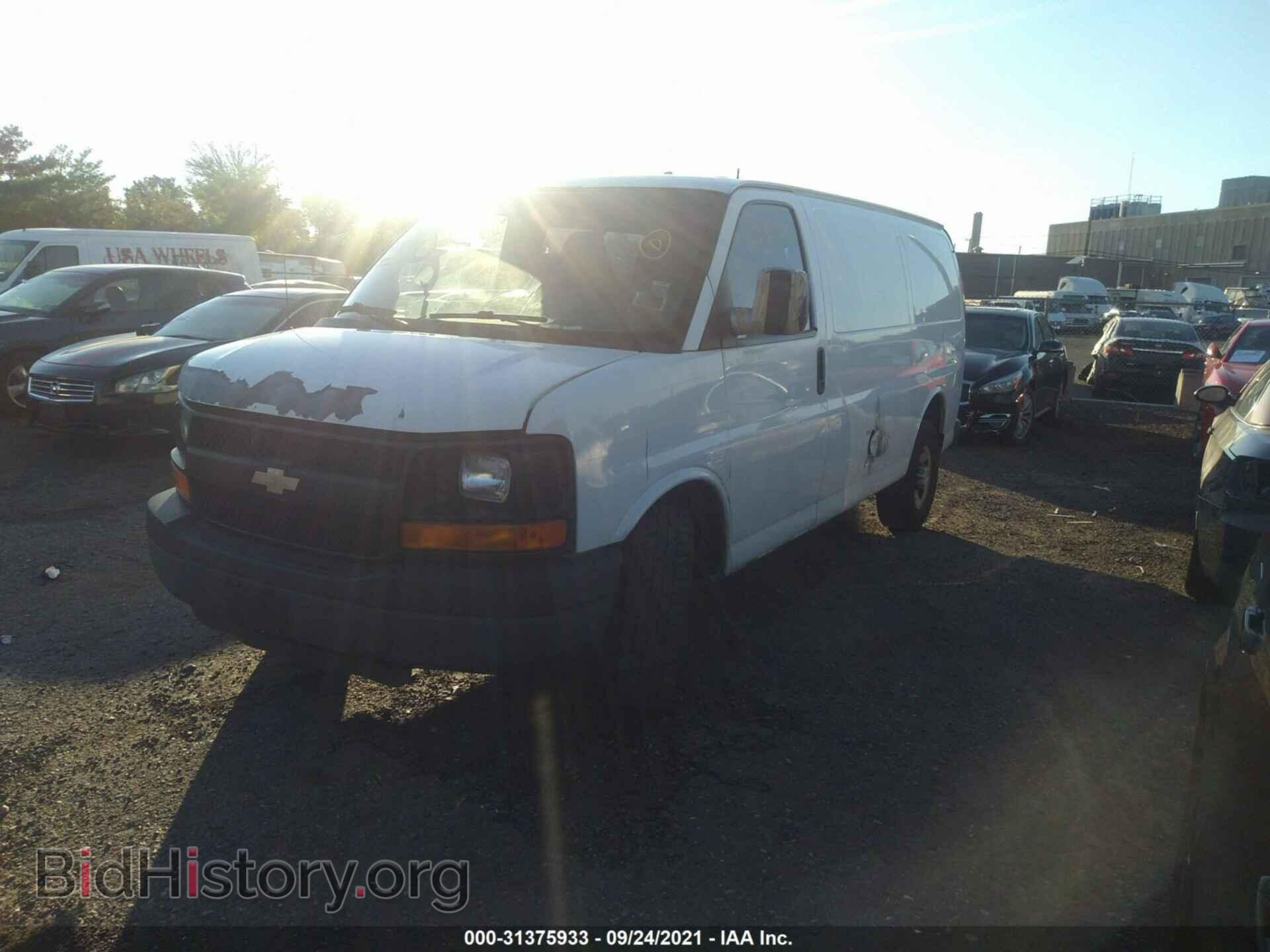 2010 CHEVROLET EXPRESS CARGO VAN - VIN: 1GCZGFBA3A1145461 - Фото 2