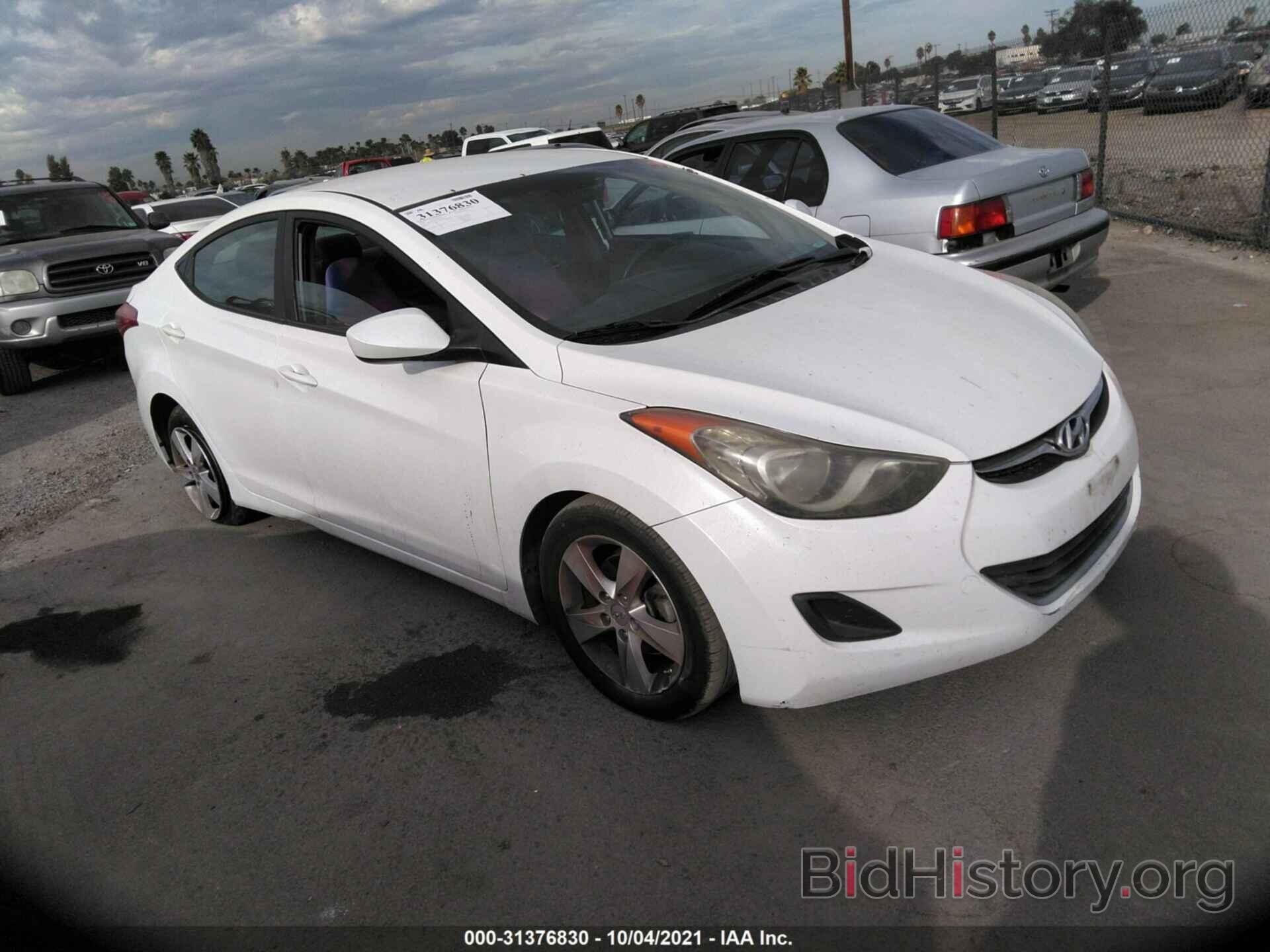 Photo 5NPDH4AE4DH242228 - HYUNDAI ELANTRA 2013