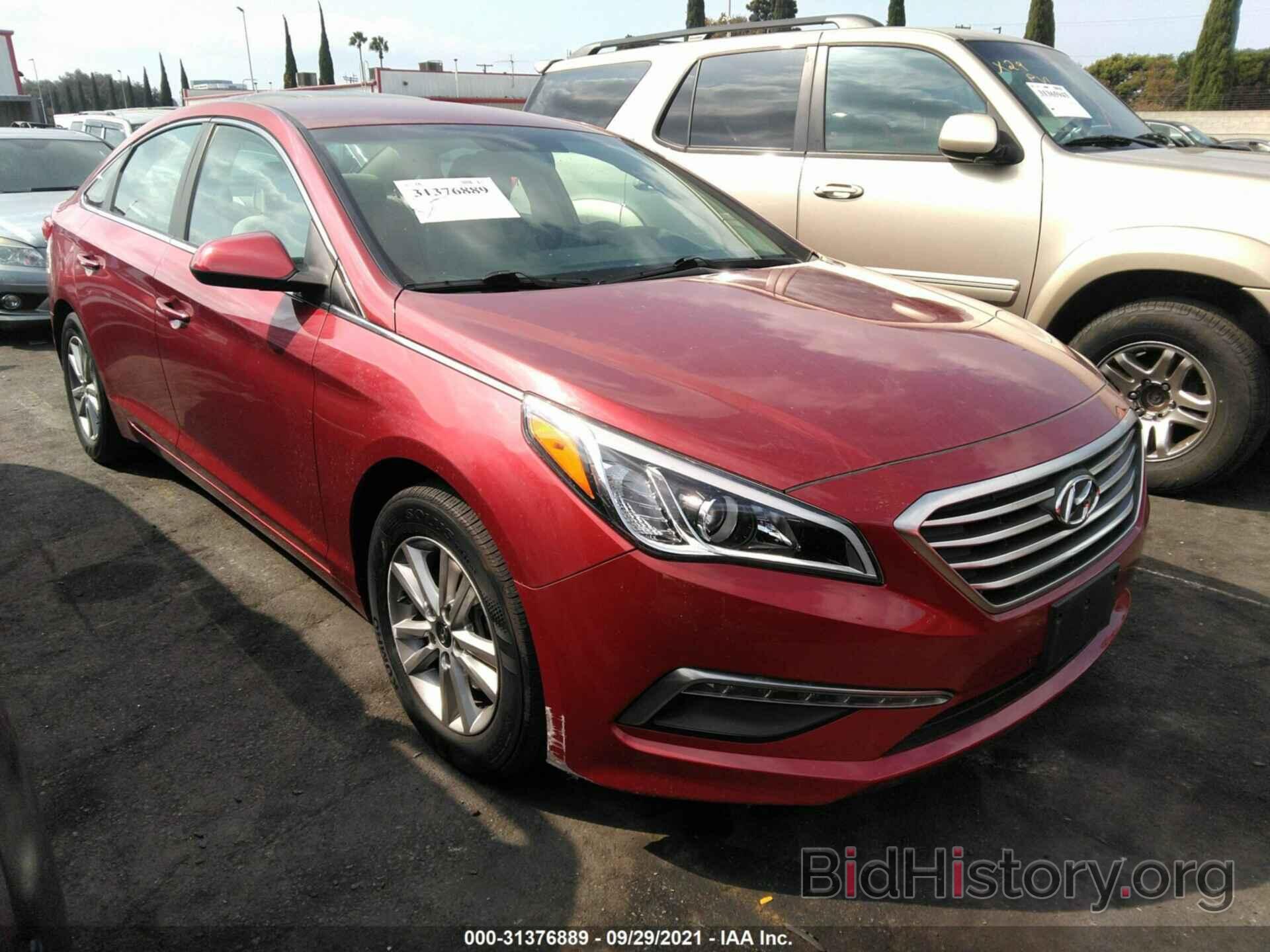 Photo 5NPE24AF5FH254812 - HYUNDAI SONATA 2015