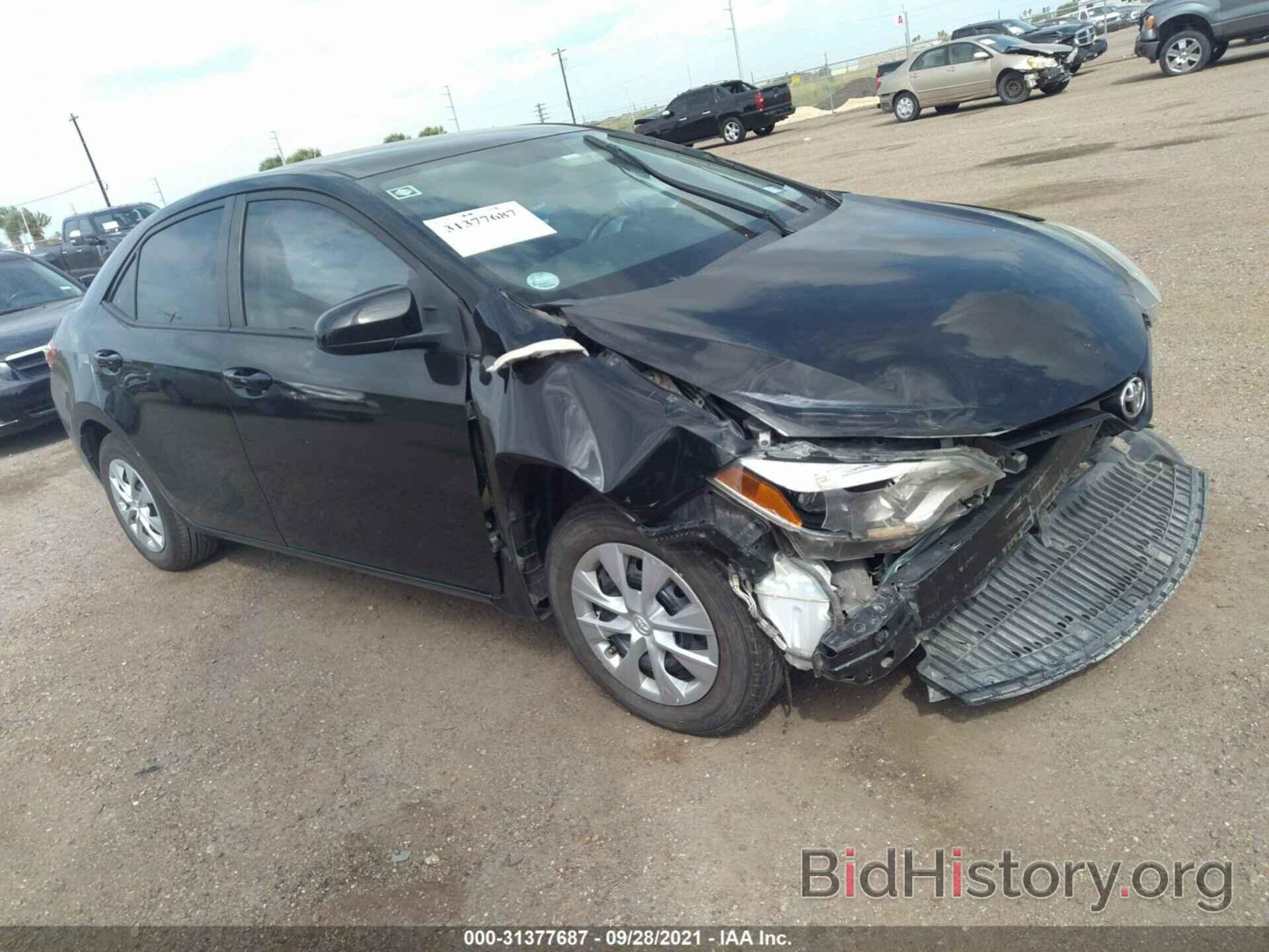 Photo 5YFBURHE1FP353220 - TOYOTA COROLLA 2015