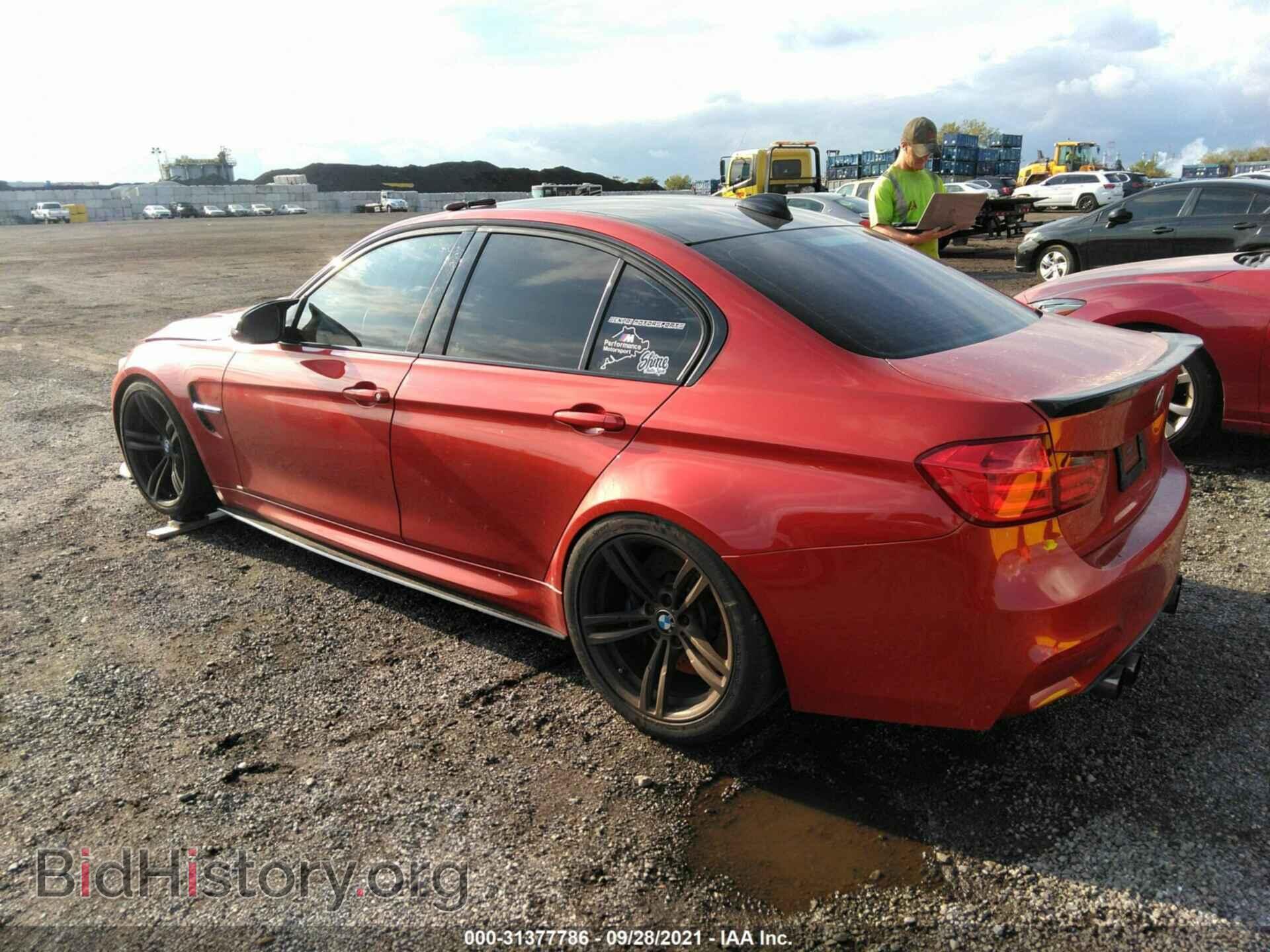 2015 BMW M3 - VIN: WBS3C9C54FP803774 - Фото 3